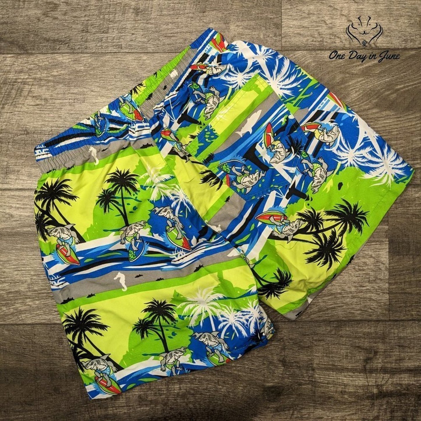 SSLR Floral Swim Trunks Size 30