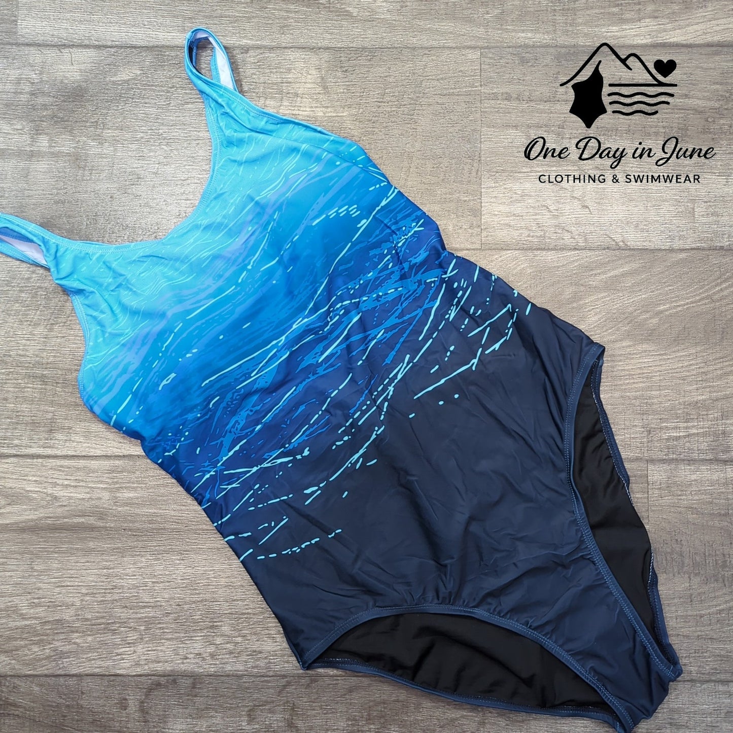 American Trends Cross Back One Piece Swimsuit Size XL