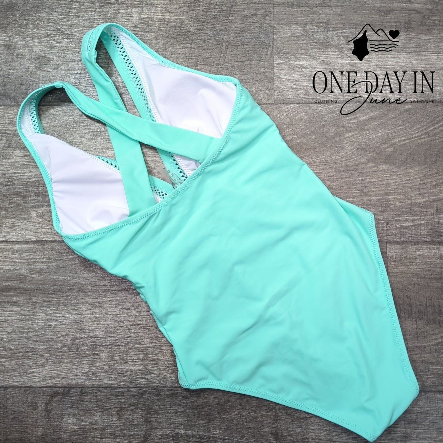 Tempt Me V Neck One Piece Swimsuit Size S