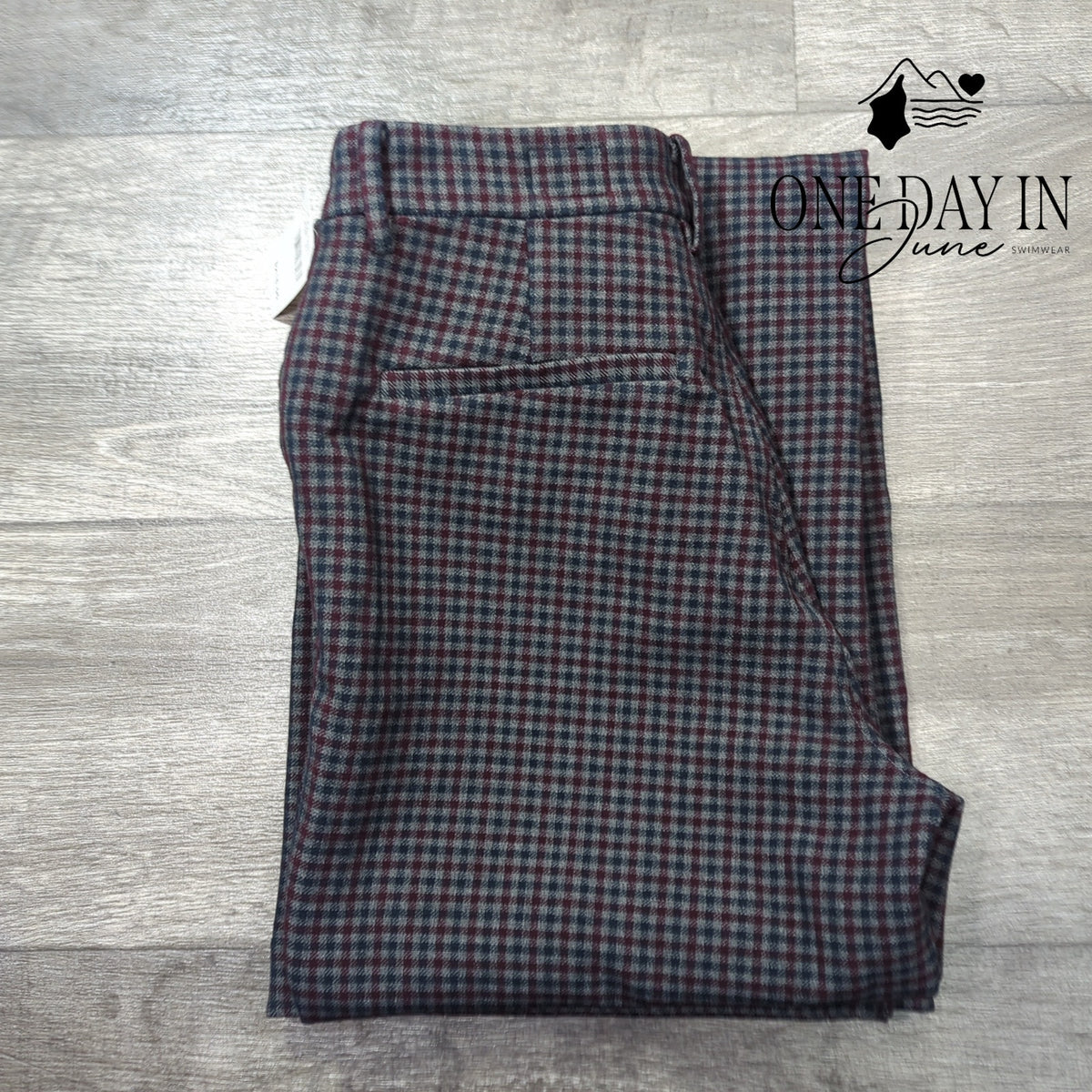 AG Adriano Goldschmied Plaid Wide Leg Dress Pants NWT $215 Size 4 Tall
