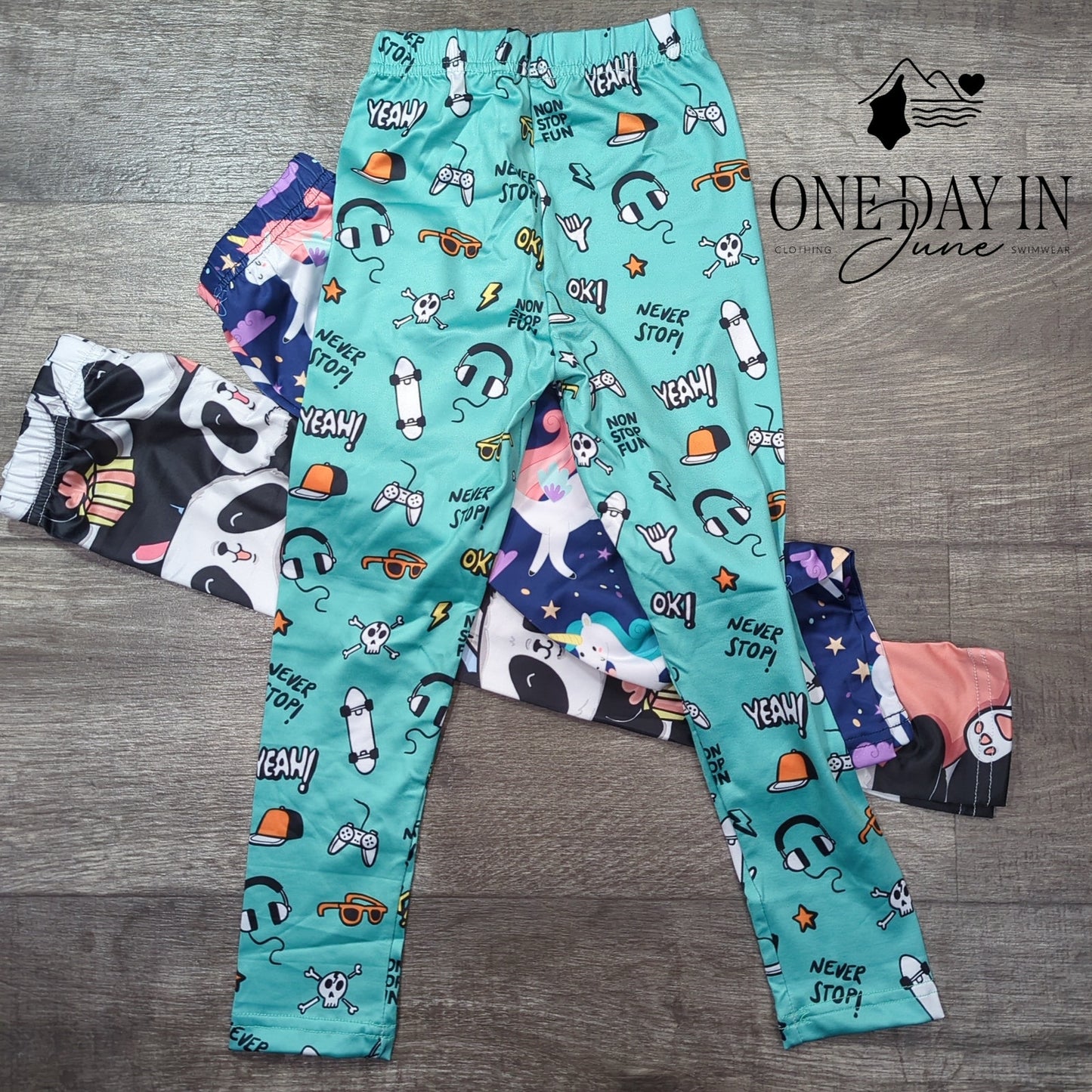 Coralup 3 Pack Pajama Pants Size 110 (5)