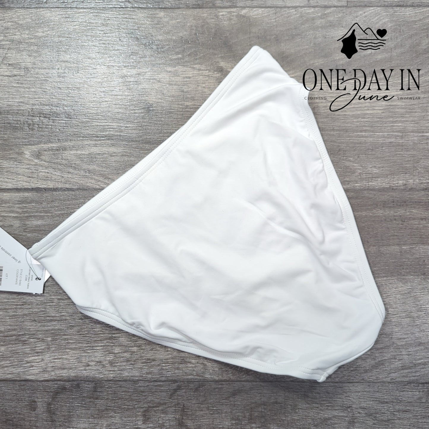 Carmen Marc Valvo Smooth Shaping Bikini Bottom Size M