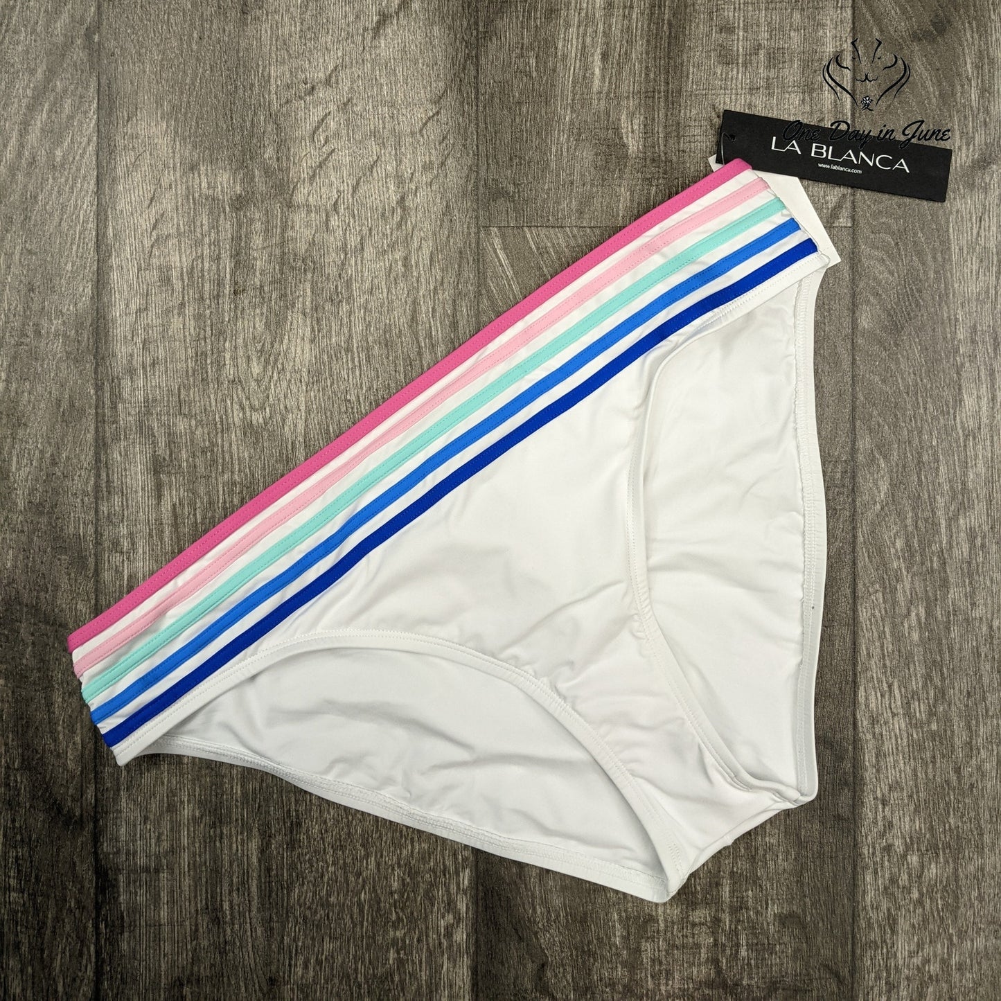 La Blanca Hipster Bikini Bottom Size 16