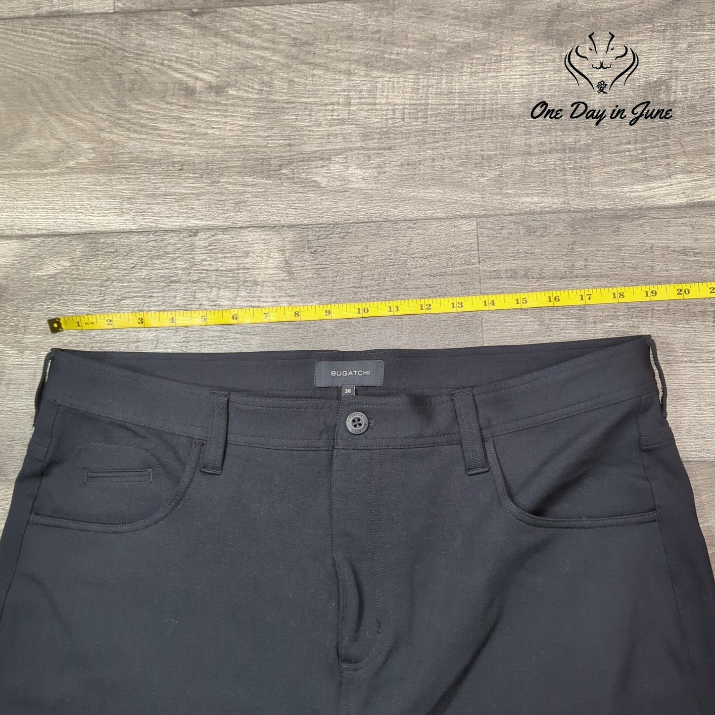 Bugatchi Straight Leg Pants Size 36