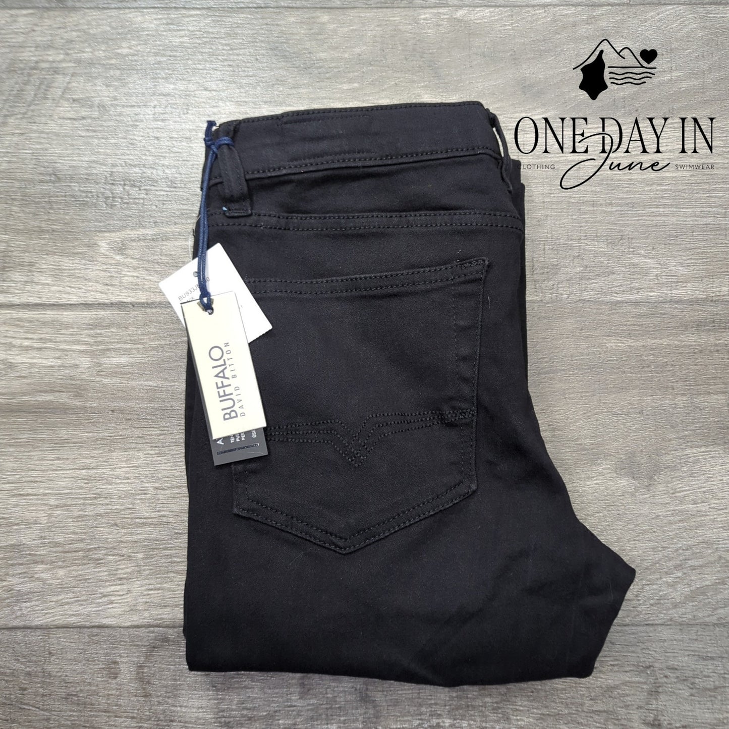 Buffalo David Bitton Evan Straight Leg Jeans Size 16