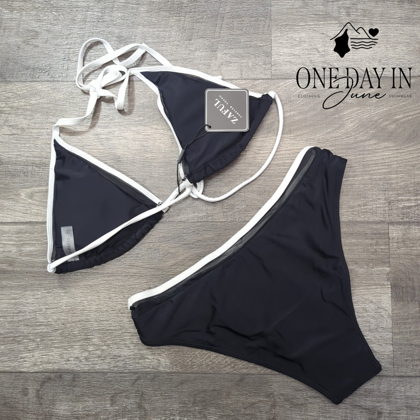 Zaful Triangle Bikini Swimsuit Size S
