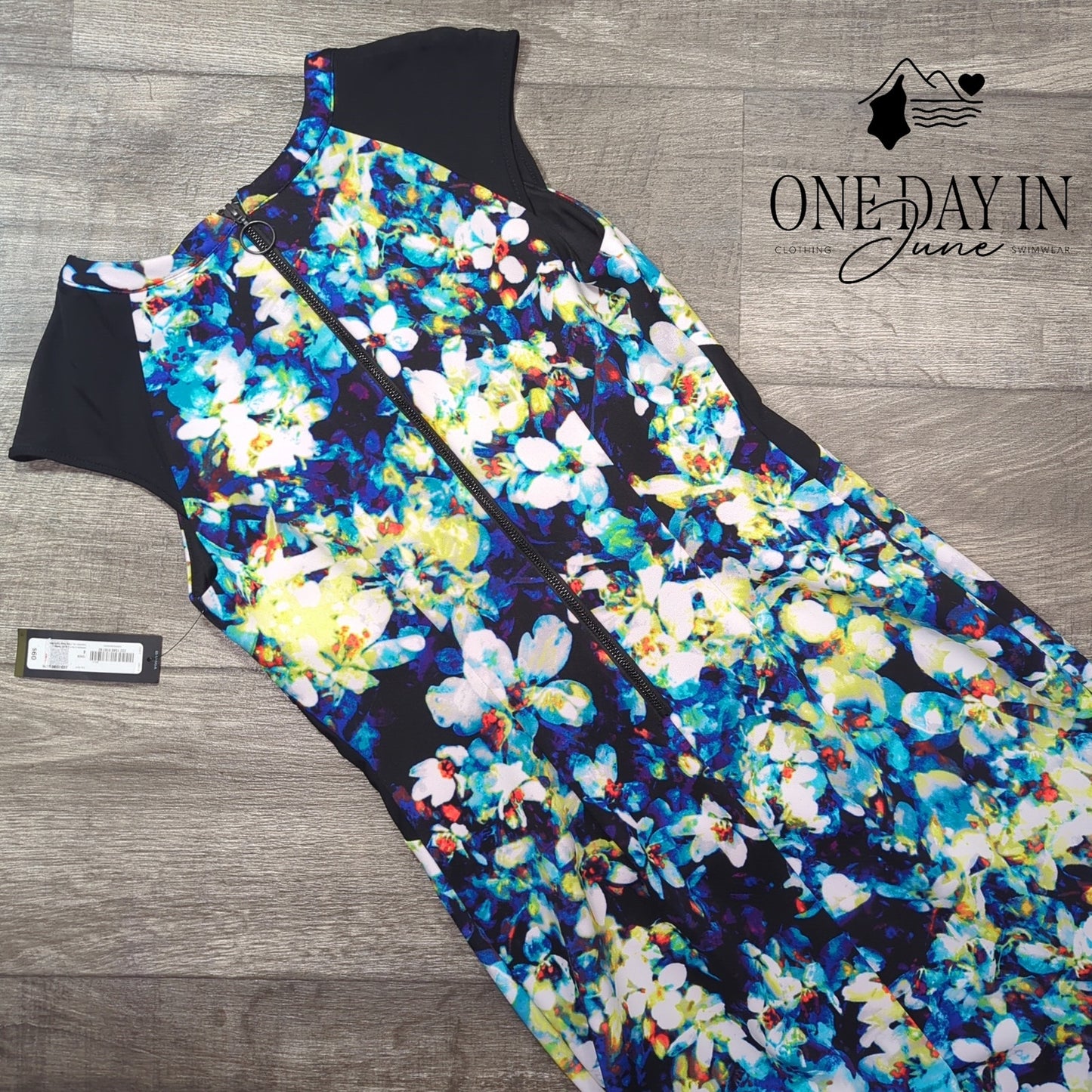 Worthington Cap Sleeve Floral Midi Dress Size 4