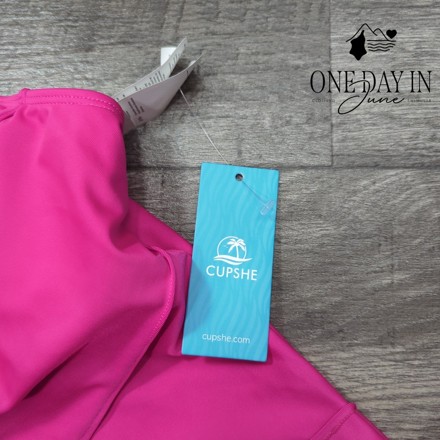 Cupshe One Shoulder Cut Out One Piece Swimsuit Size M