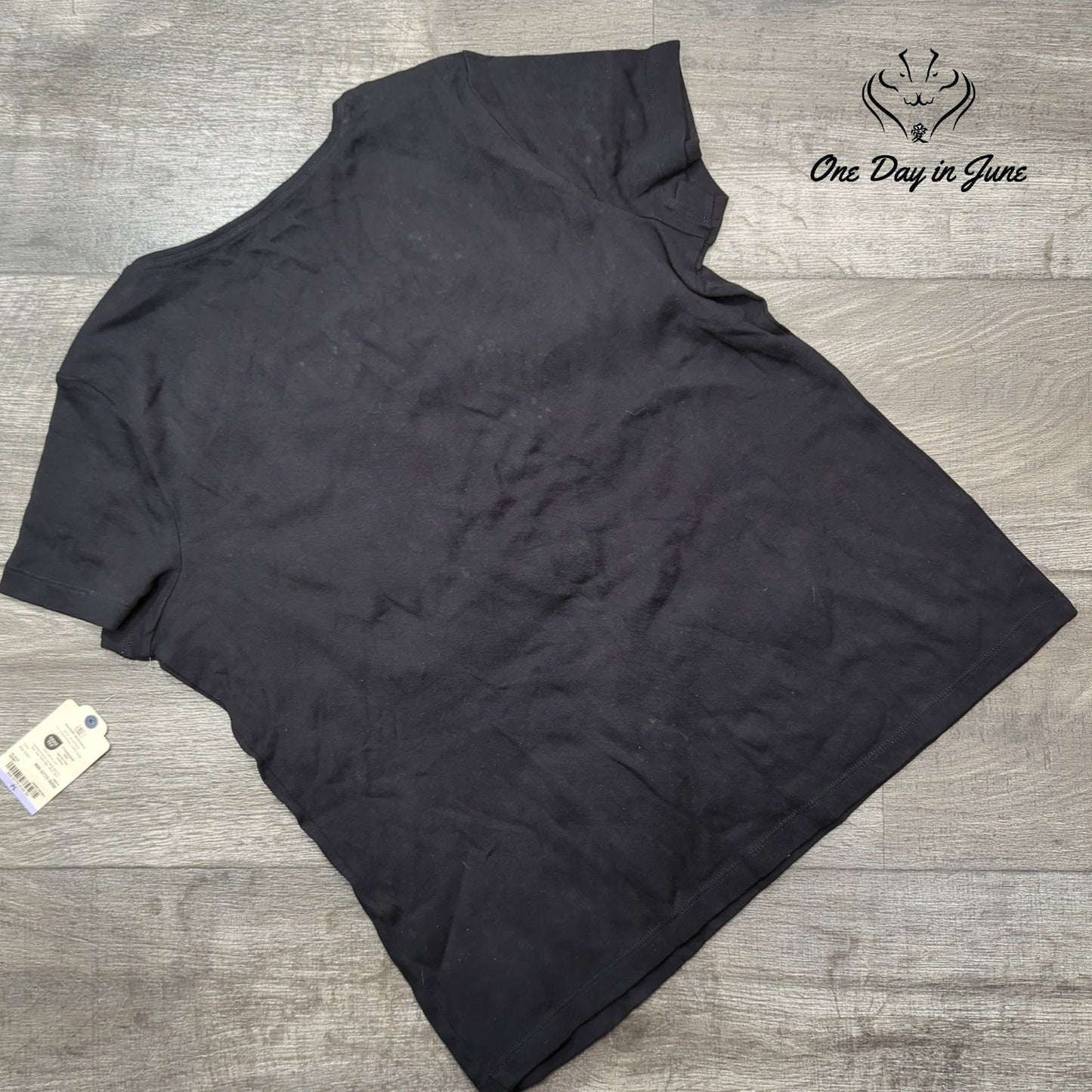St. John's Bay Petite Essential Tee Shirt Size PL