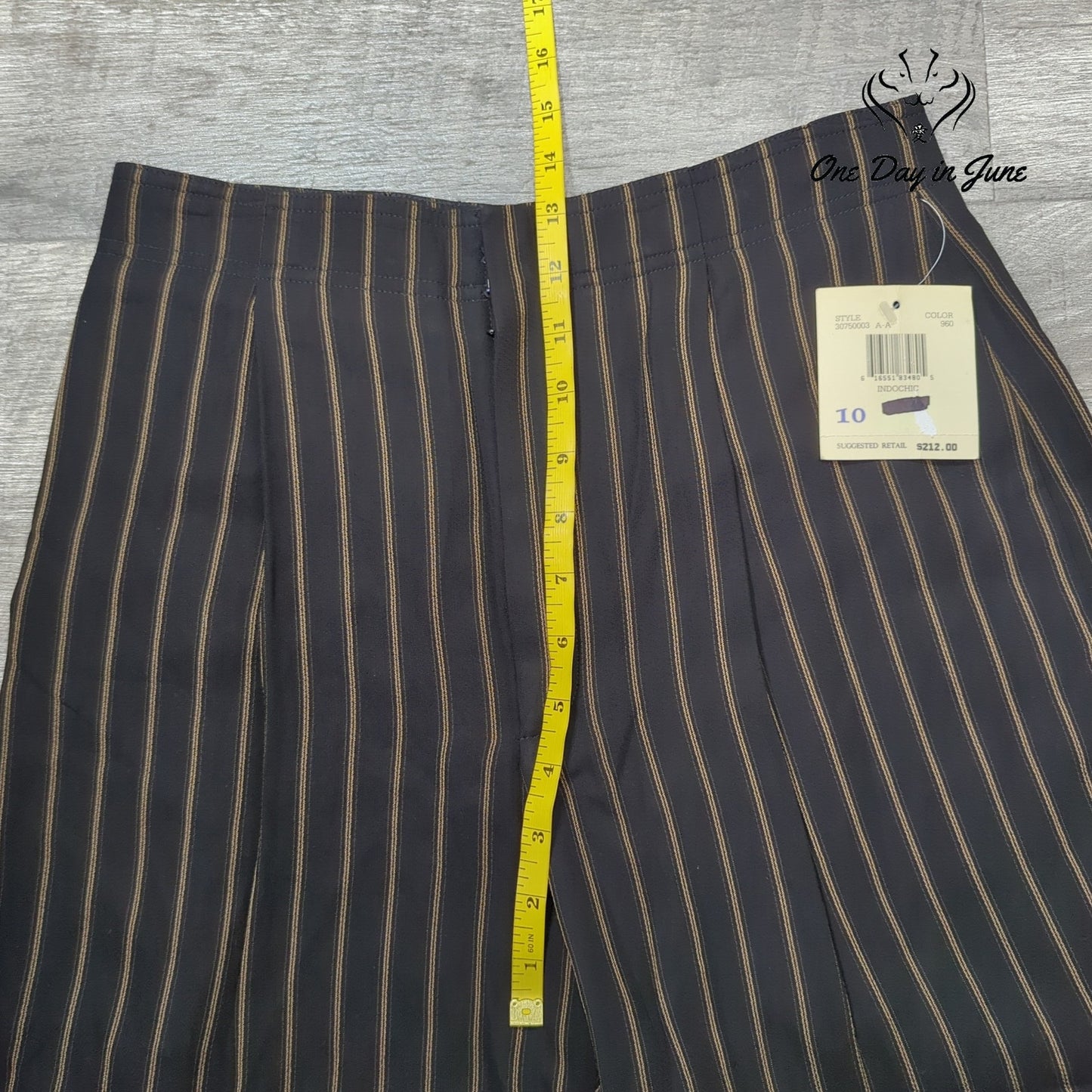 Dana Buchman Indochic Straight Leg Pants Size 10