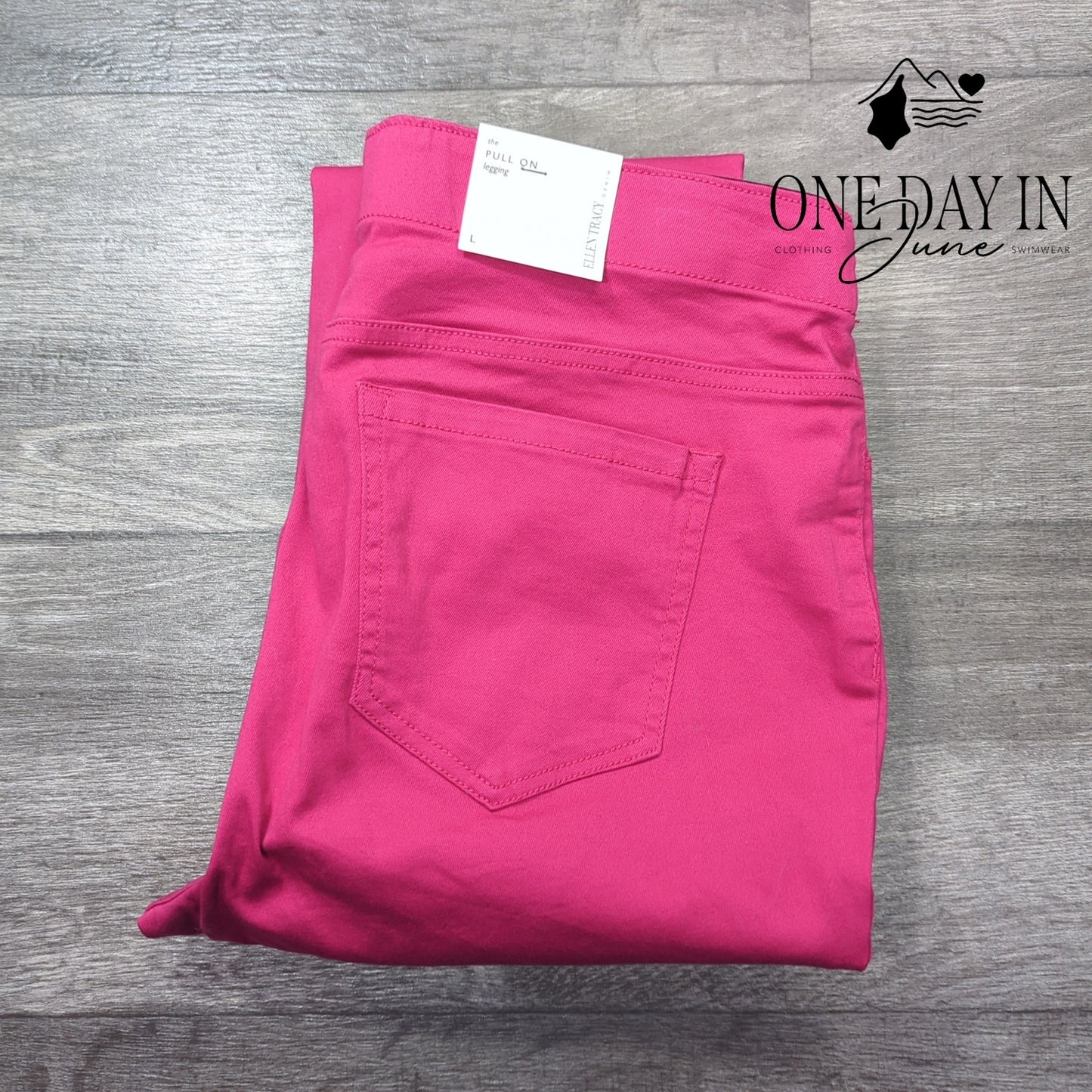 Ellen Tracy The Pull On Legging Jeans Size L