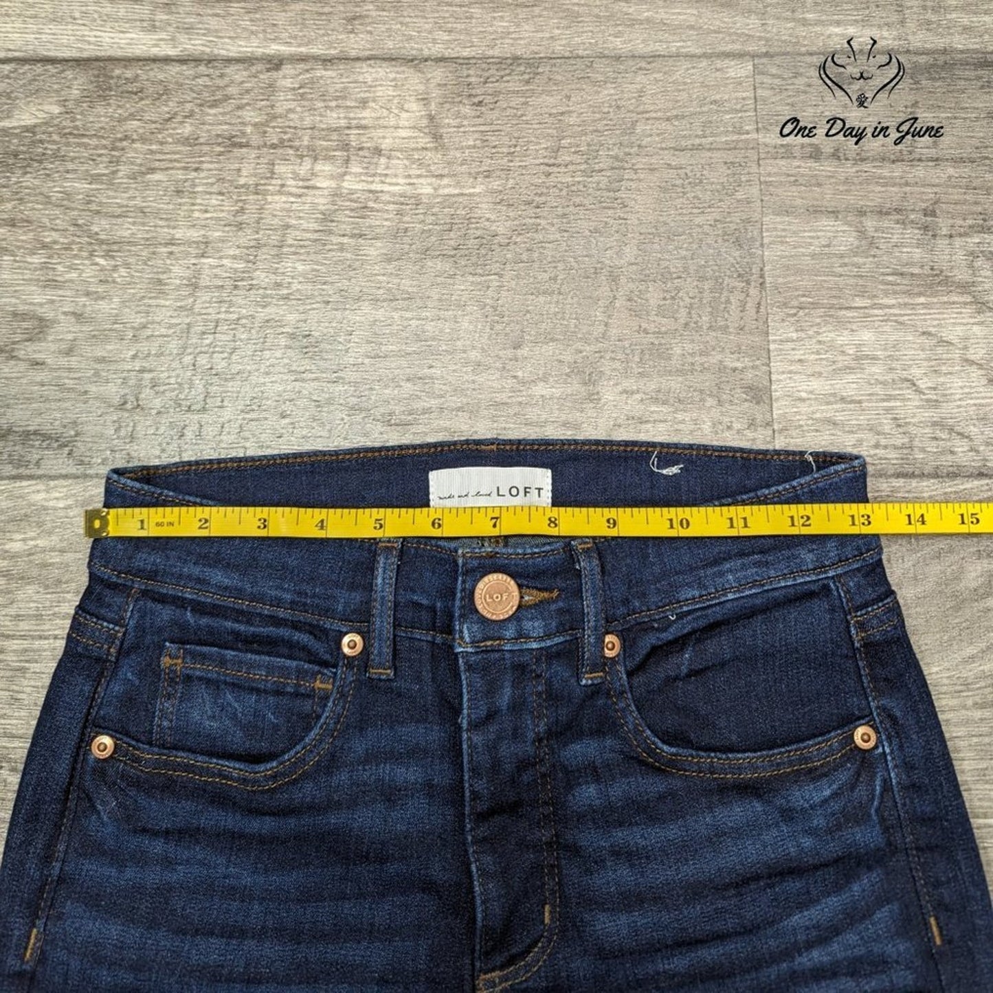 Loft Skinny Crop Jeans Size 2
