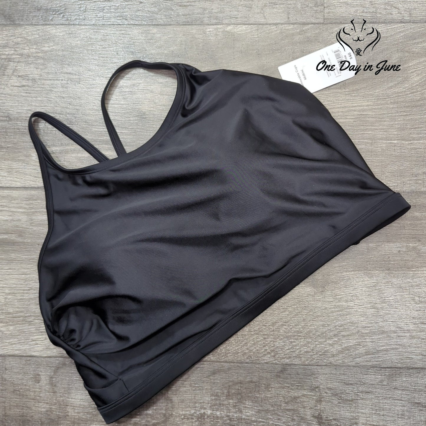 Xersion Removable Cup Midkini Bikini Top Size 18W