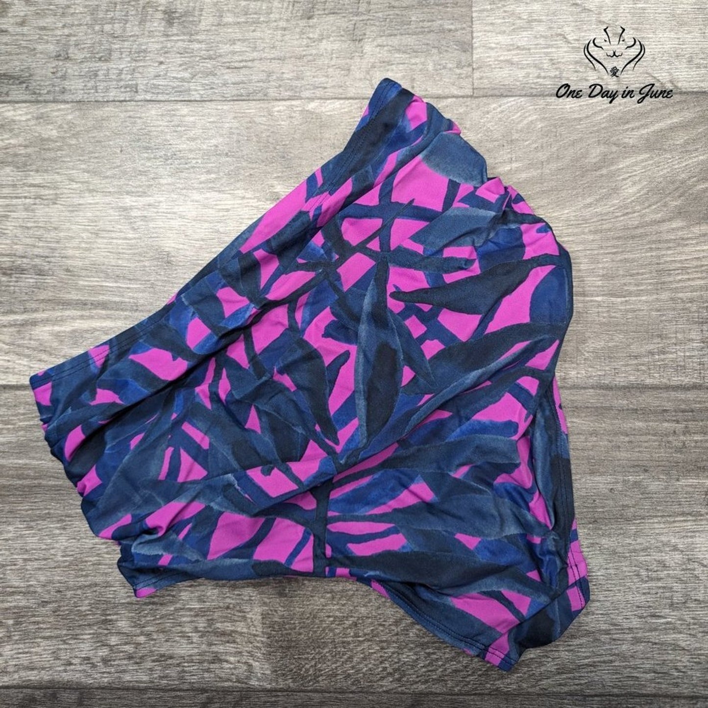 Coastal Blue High Waist Bikini Bottom Size S