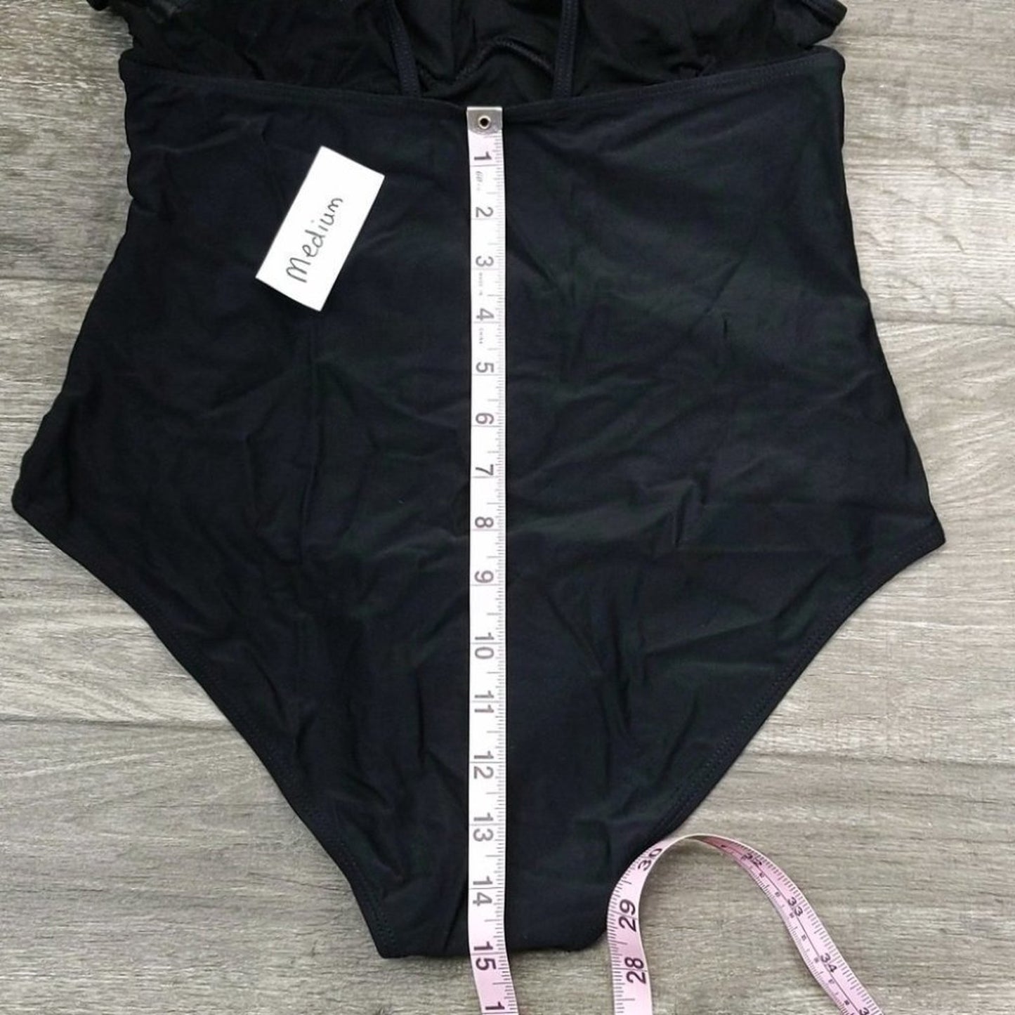 Tempt Me High Neck Plunge Mesh Ruched Monokini