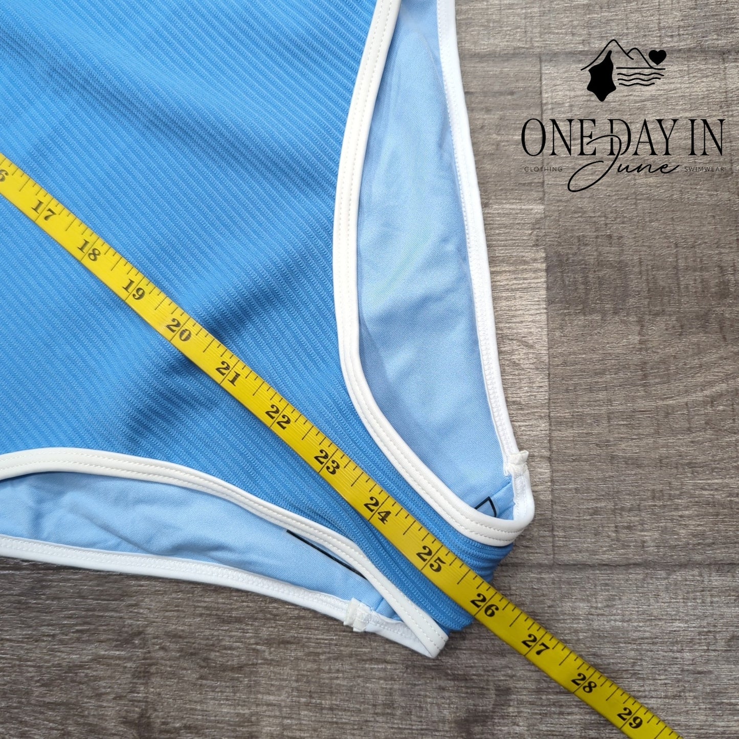 Blooming Jelly Ribbed One Piece Swimsuit Size XS