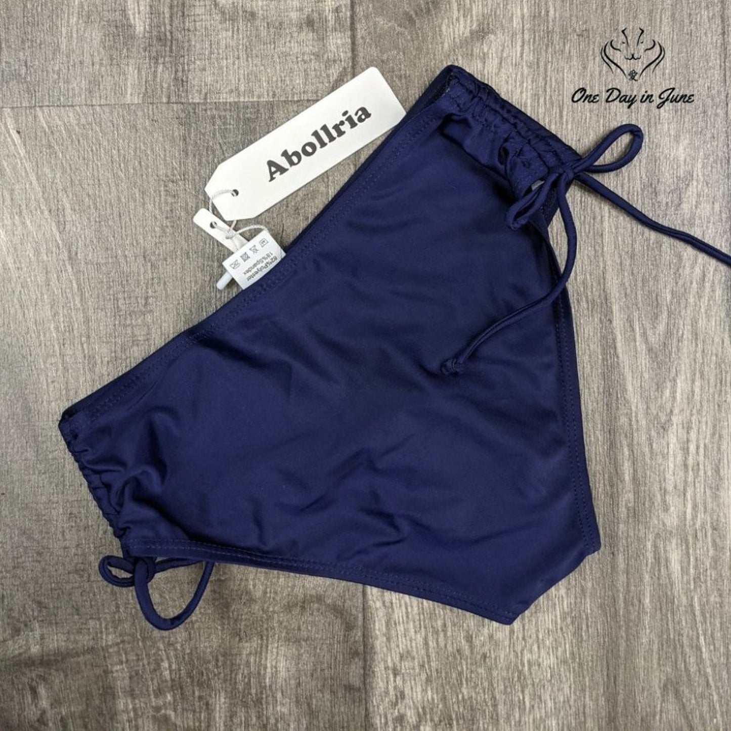Abollria Tie Side Bikini Bottom Size S
