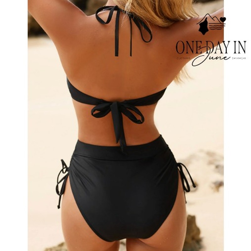 Cupshe Halter Cut Out One Piece Swimsuit Size S