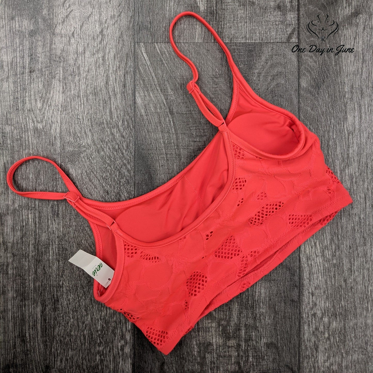 American Eagle Outfitters Aerie Scoop Bikini Top Size S
