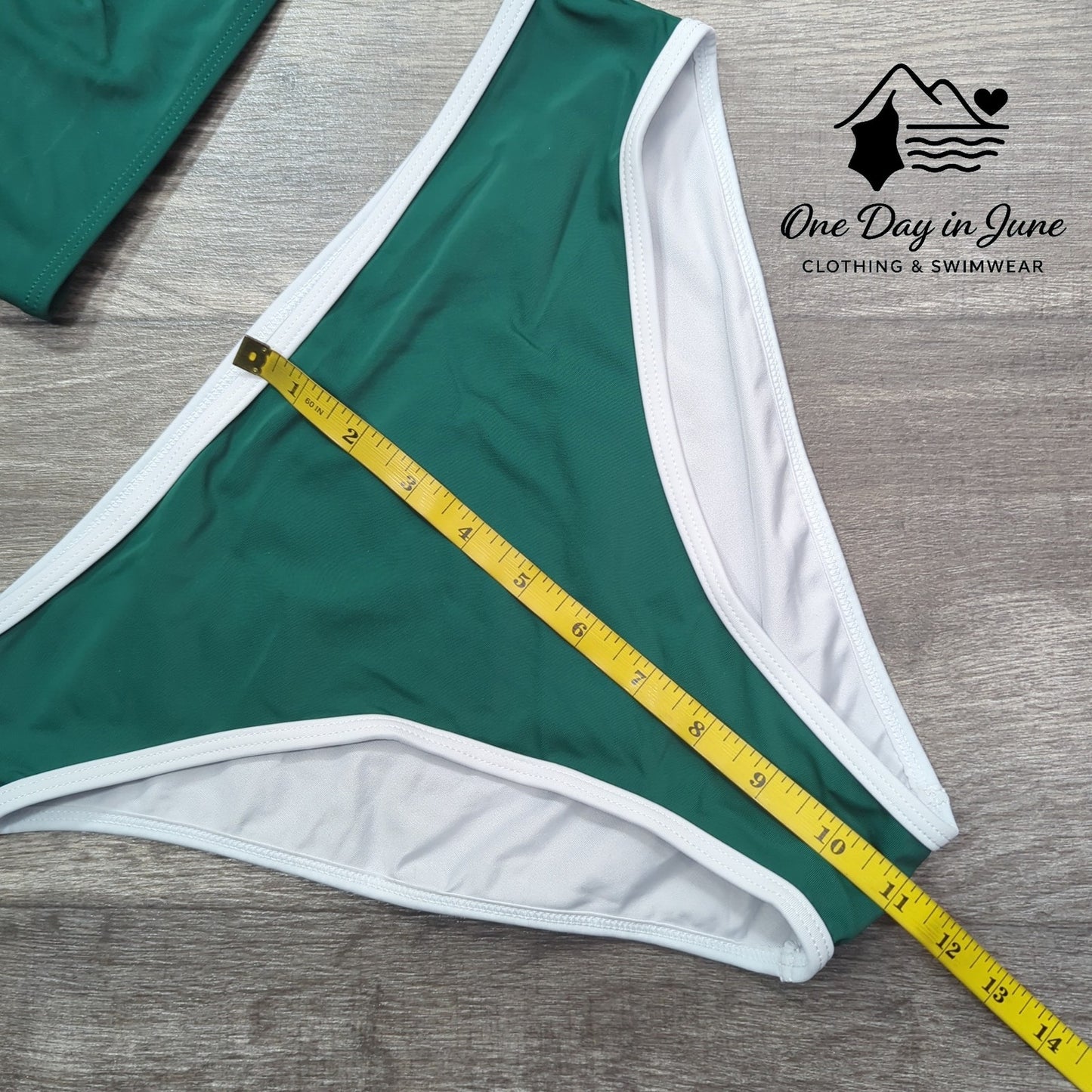 Charmleaks Crop High Cut Bikini Swimsuit Size S