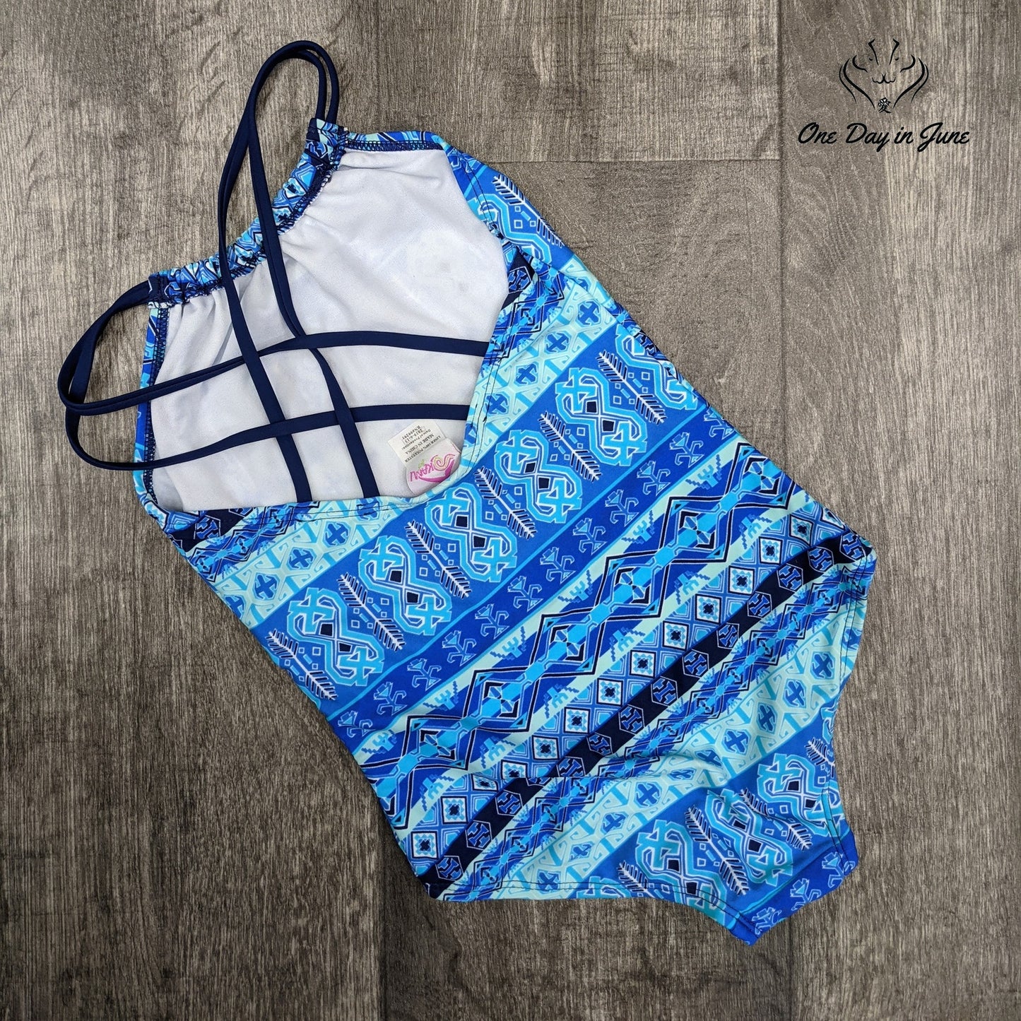 Kanu Surf Jasmine Halter One Piece Size 7