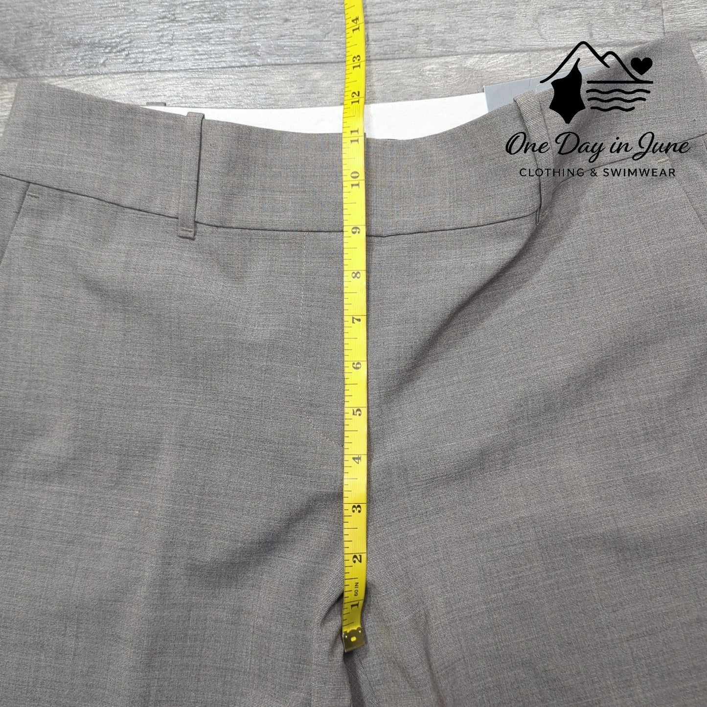 Ann Taylor Signature Fit Wool Wide Leg Pants Size 8