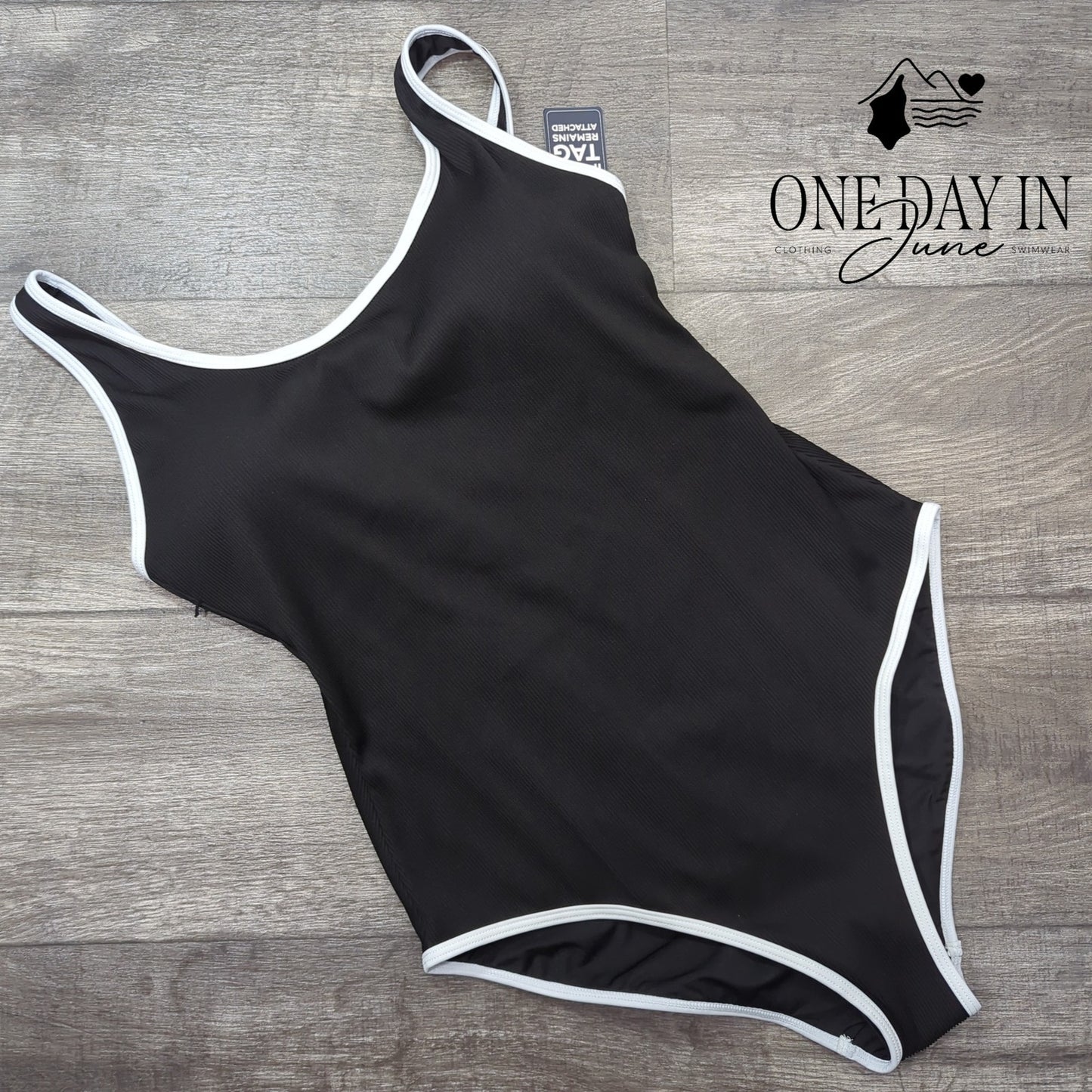 Blooming Jelly Ribbed One Piece Swimsuit Size XL