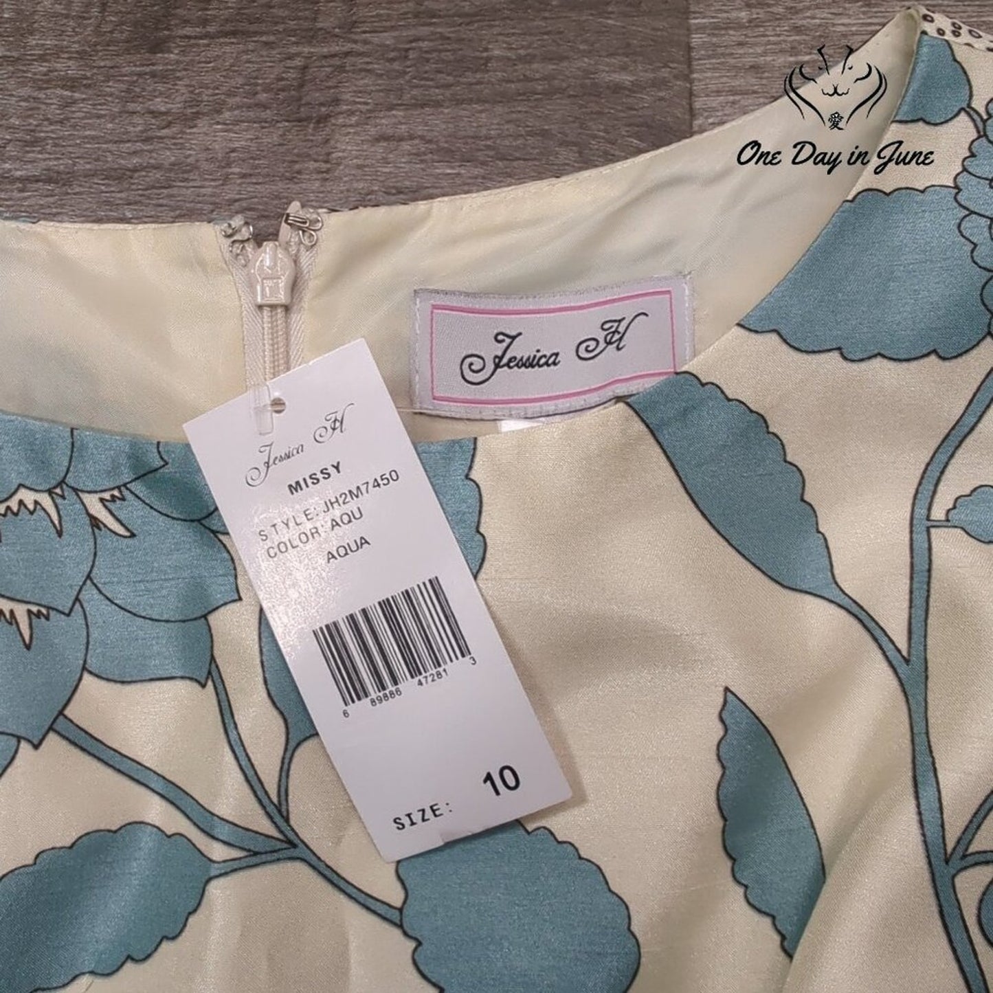Jessica H Floral Dress Size 10