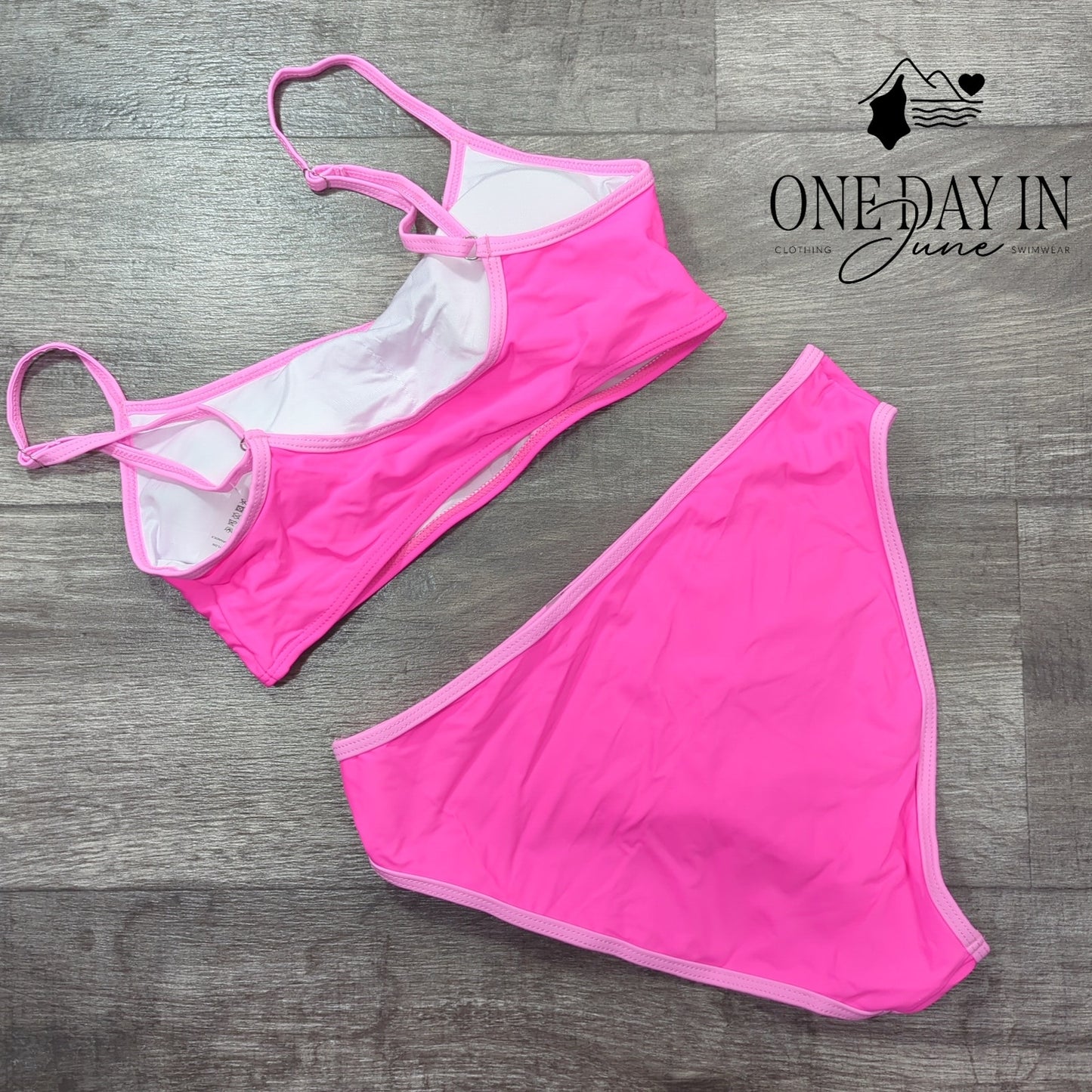 Aleumdr Crop Bikini Swimsuit Size S