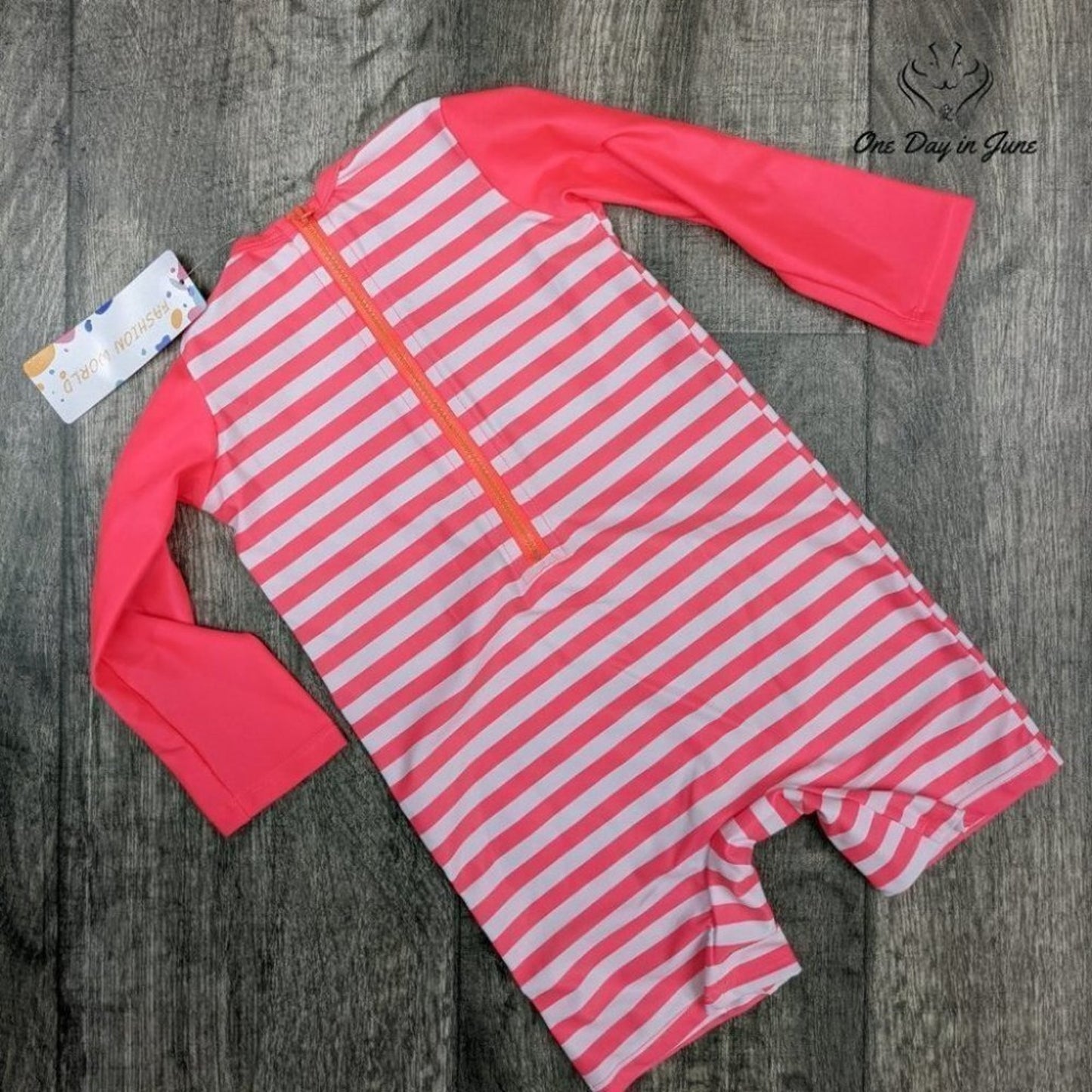 Iefiel Long Sleeve Sun Suit Size 18-24 Mths