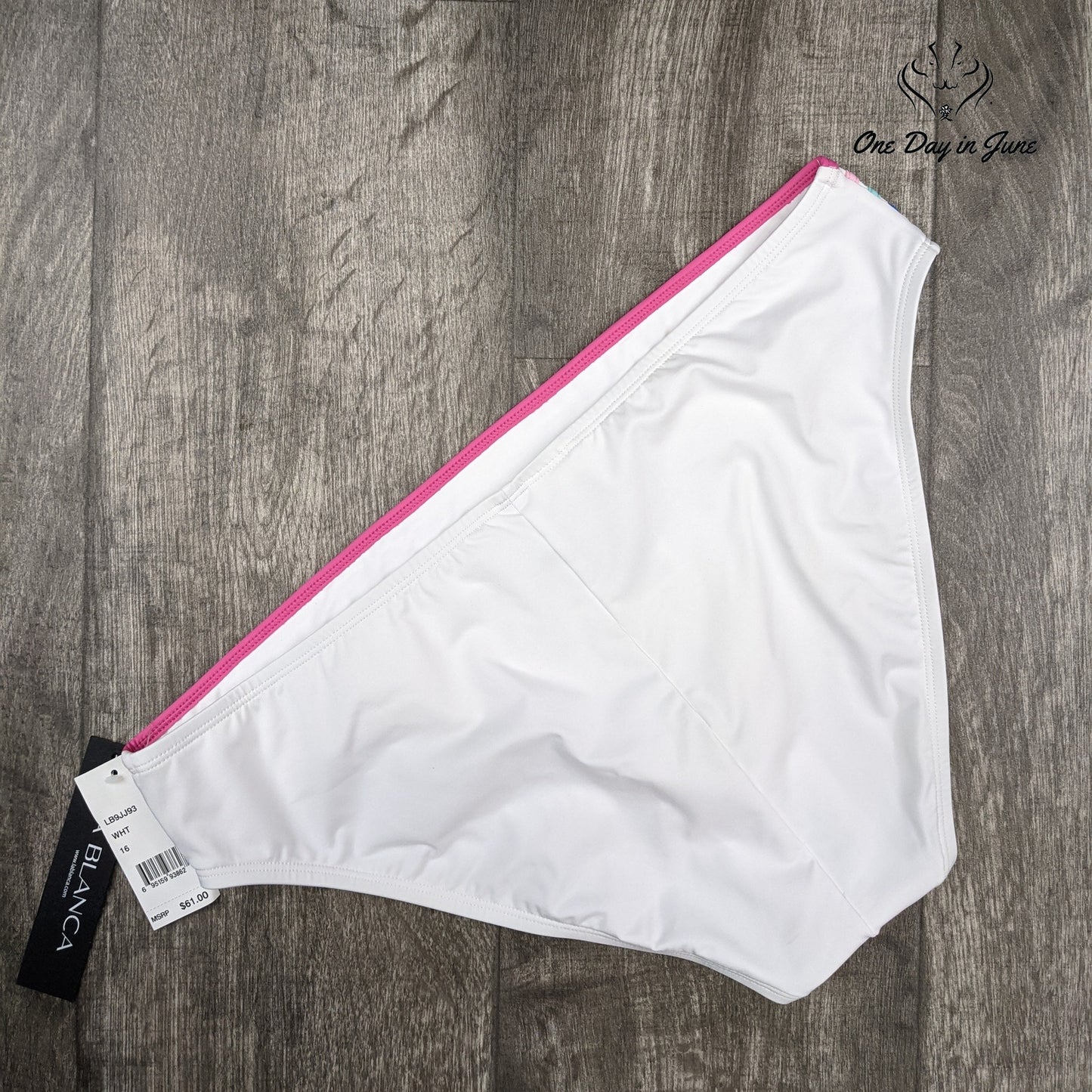 La Blanca Hipster Bikini Bottom Size 16