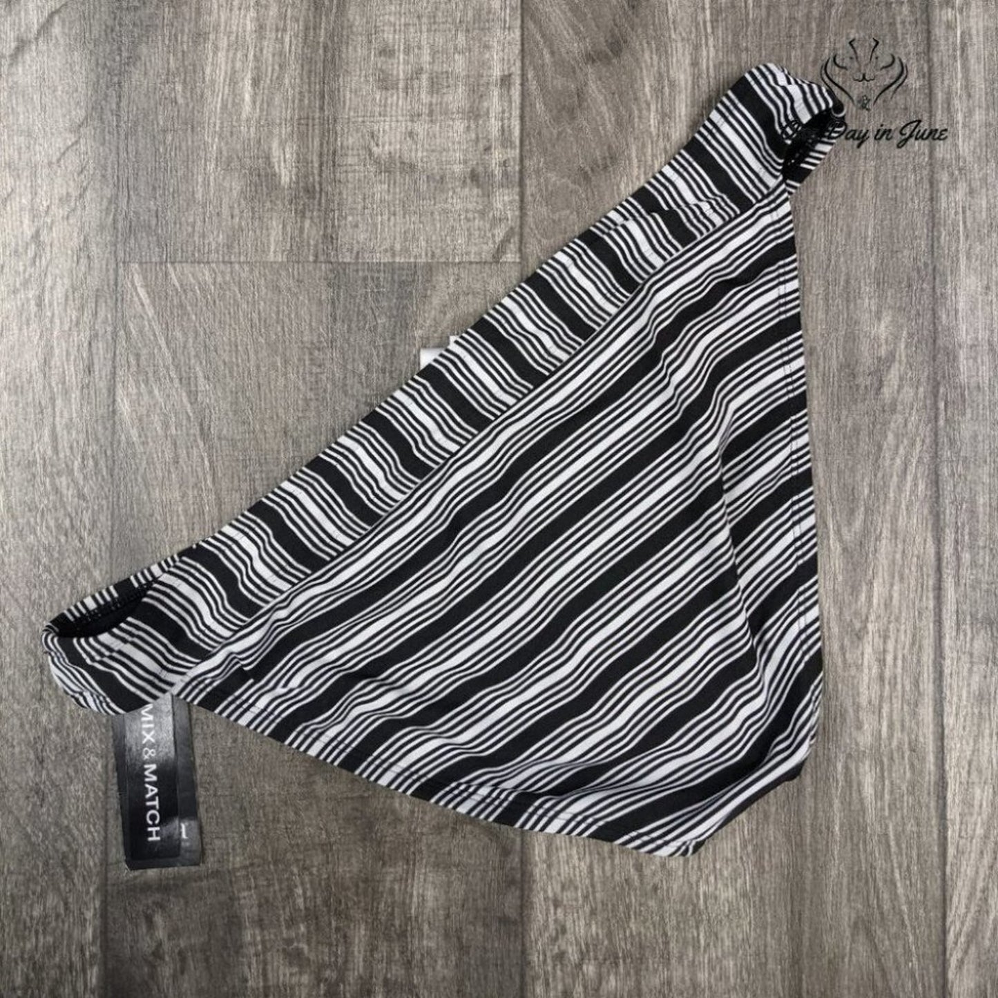 a.n.a Striped Bikini Bottom Size XXL
