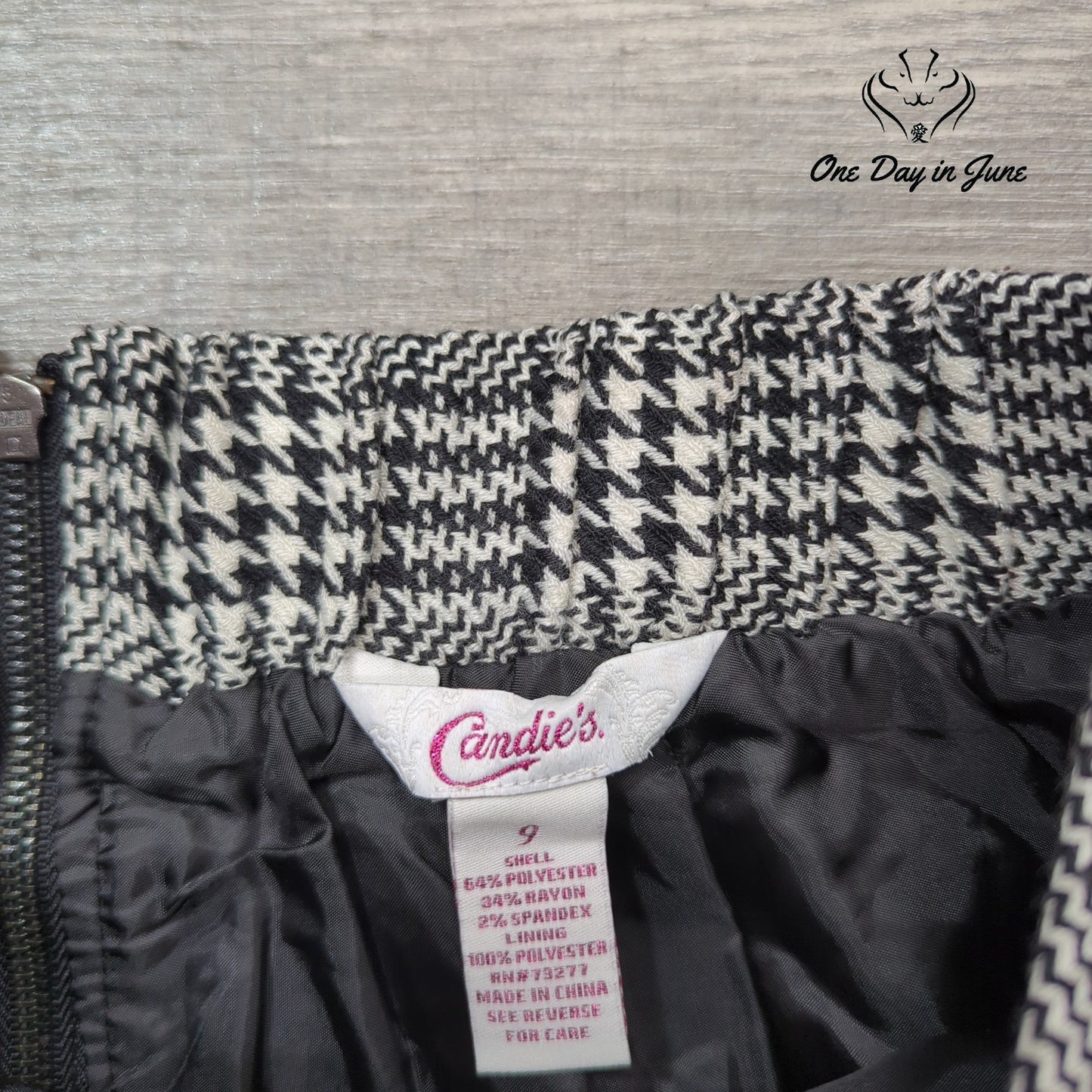 Candies Juniors A-Line Mini Skirt Size 9