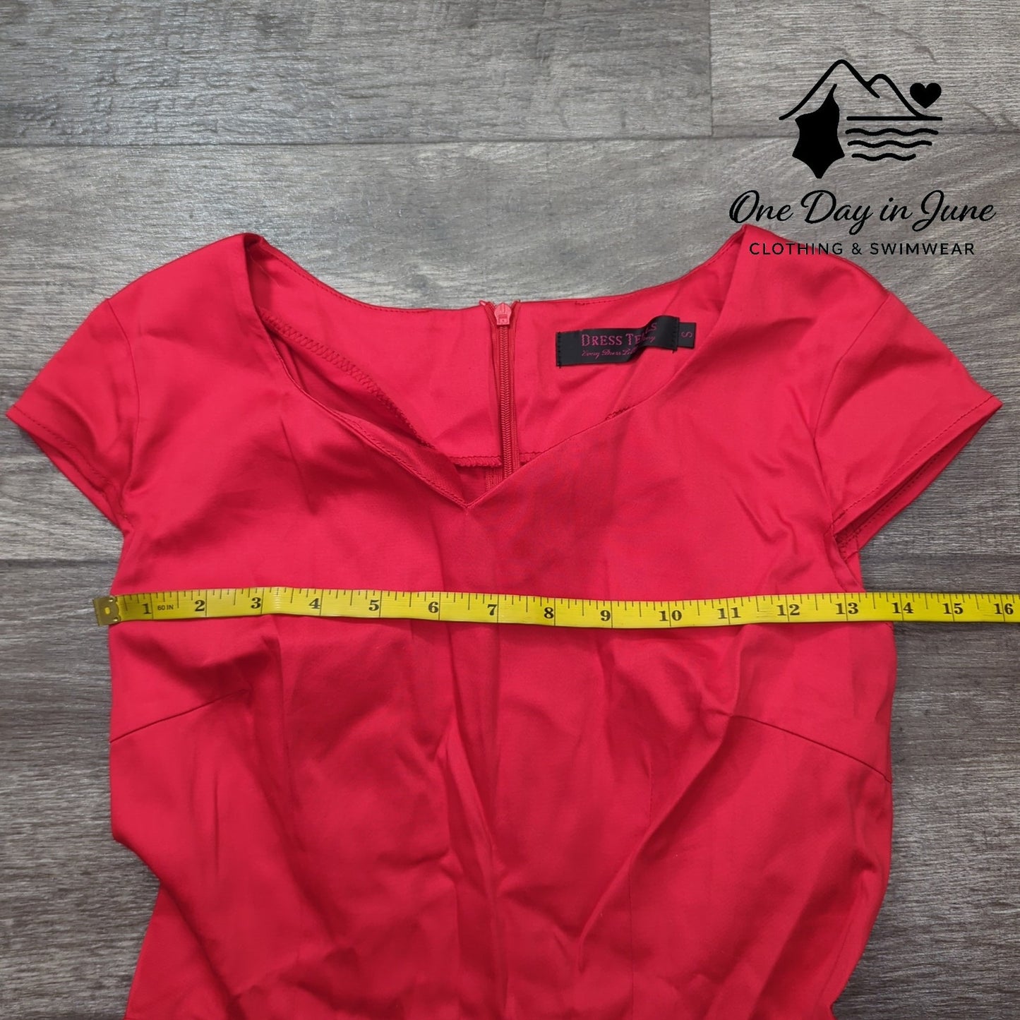 Dresstells Cap Sleeve Dress Size S