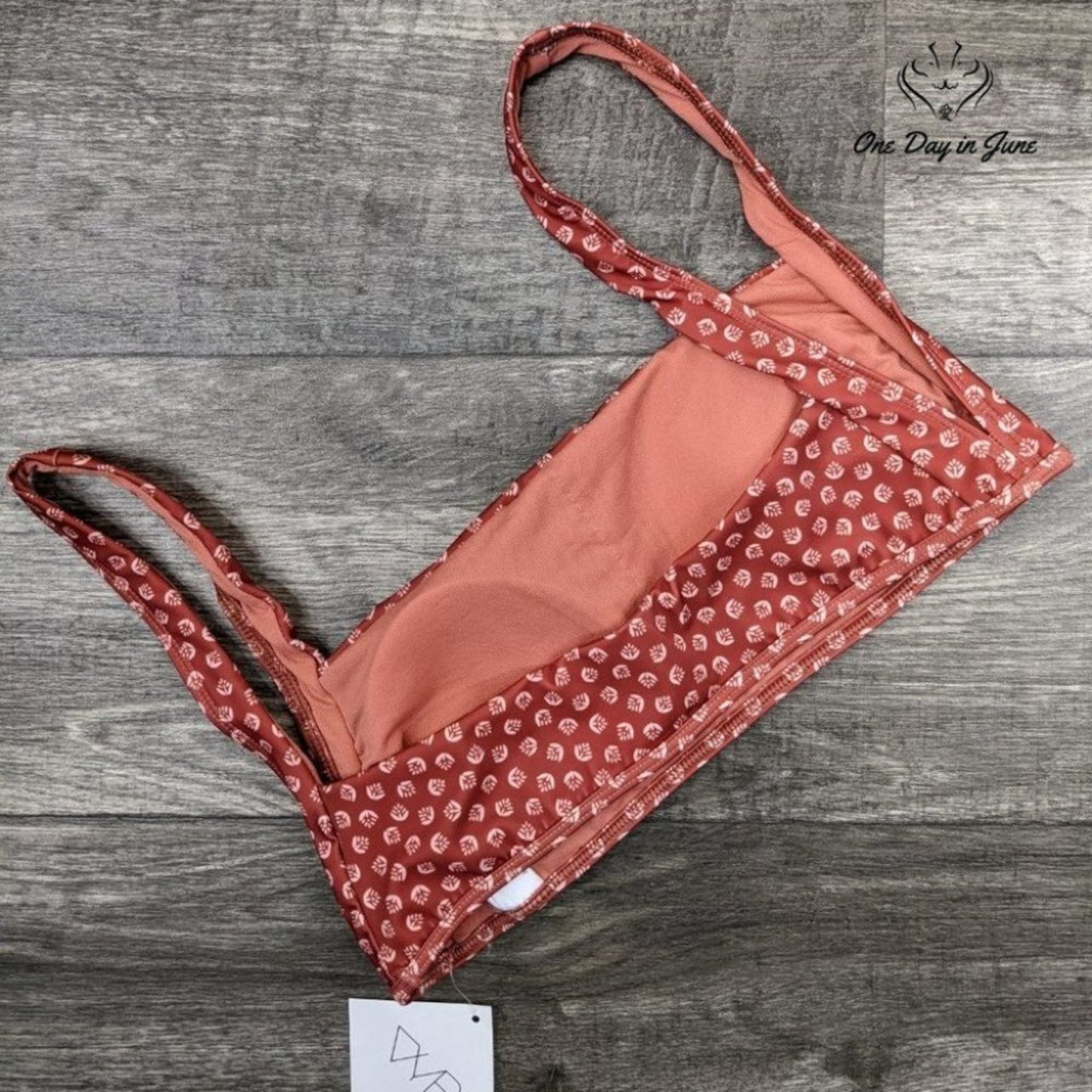 Vicious Young Babes Britt Overall Bikini Top Size L