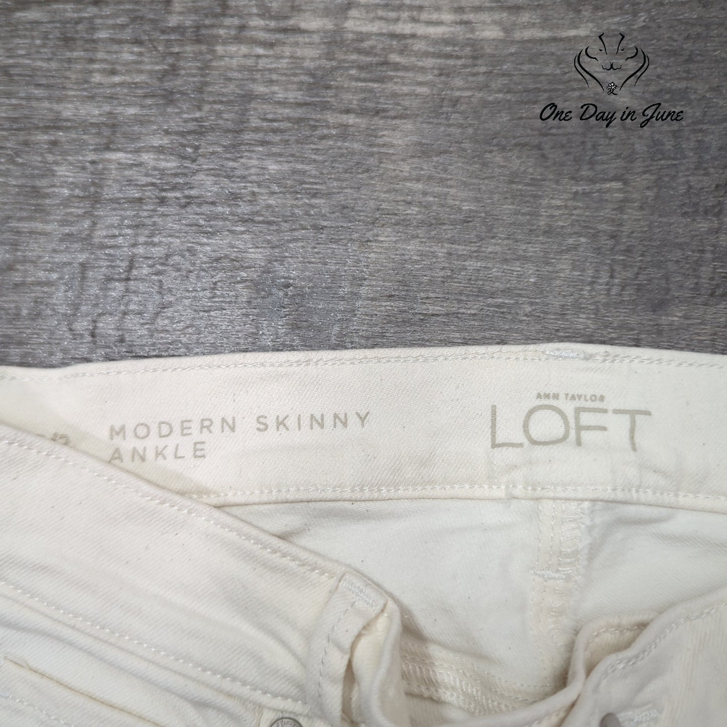 Loft Modern Skinny Ankle Jeans Size 2
