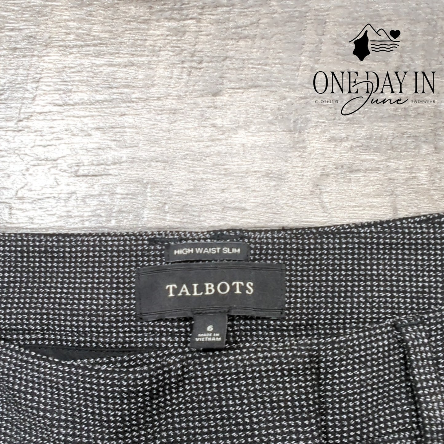 Talbots High Waist Slim Dress Pants Size 6