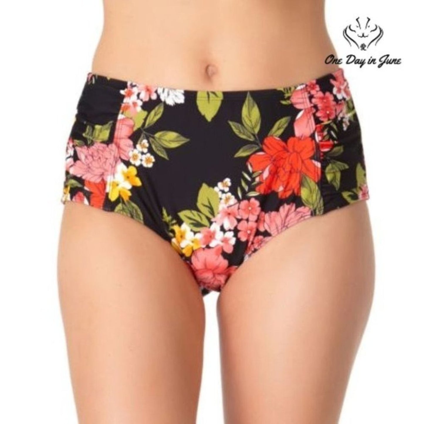 a.n.a Floral Hipster Bikini Bottom Size XXL