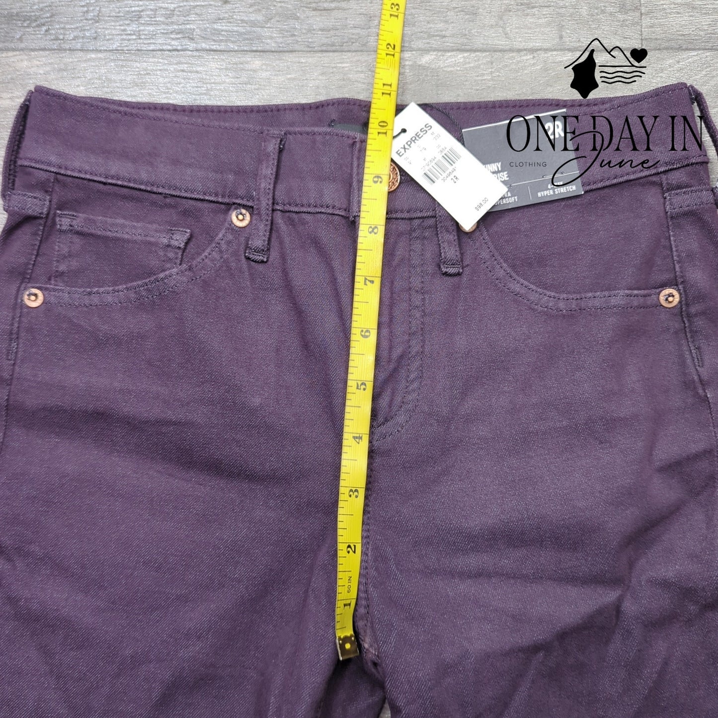 Express Skinny Mid Rise Jeans Size 2R