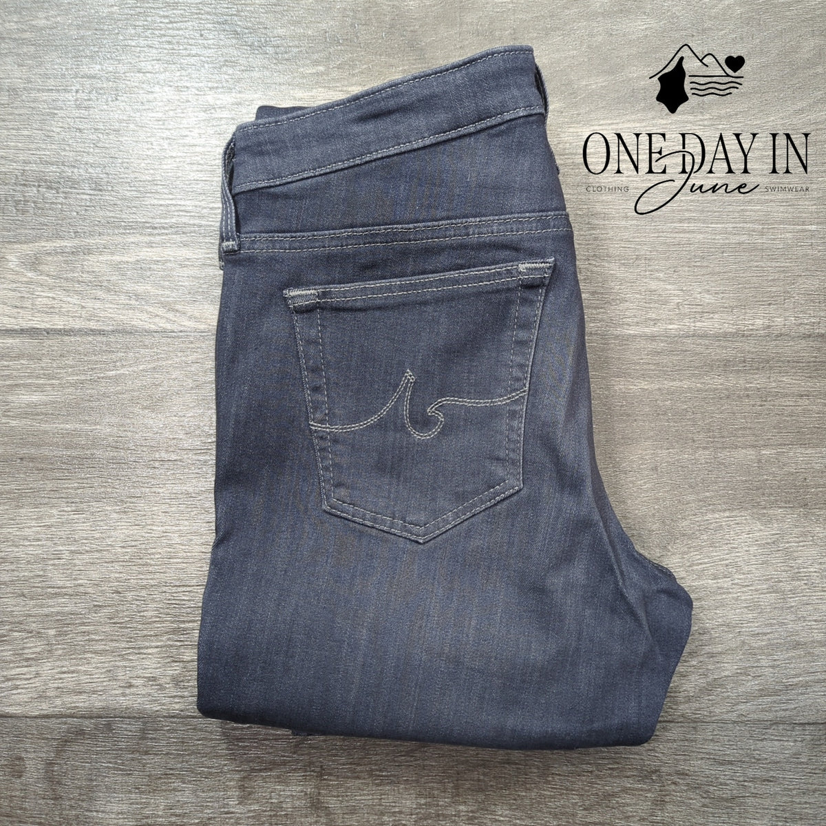 AG Adriano Goldschmied The Legging Super Skinny Jeans Blue Gray NWT $215 Size 27