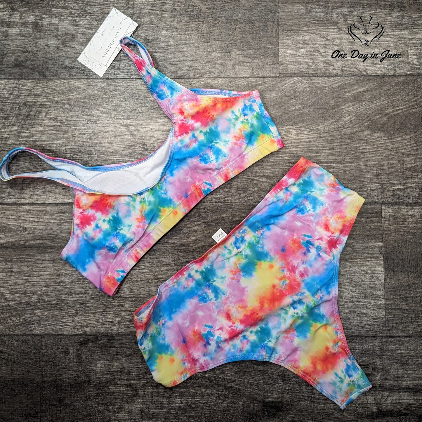 Largeberry Crop Top Bikini Swimsuit Size XL