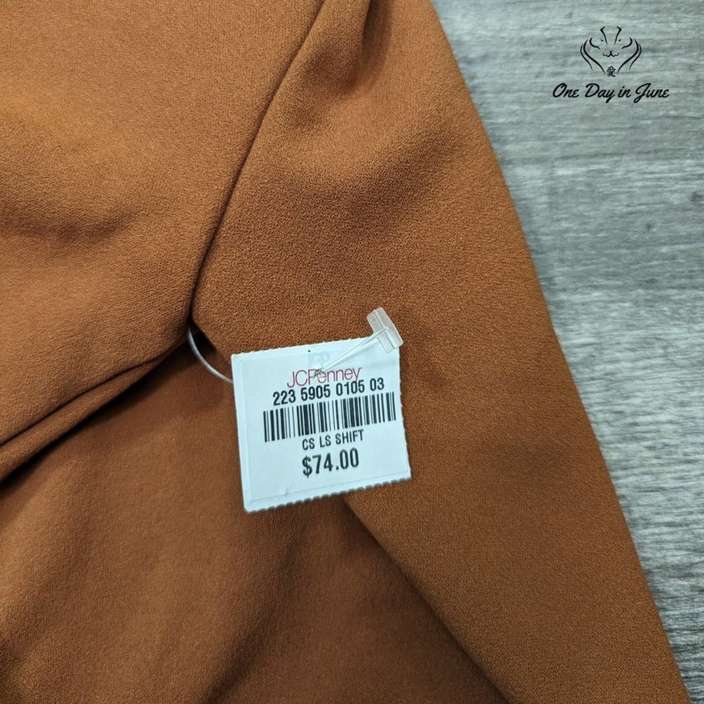 Clover and Sloane Long Sleeve Mini Dress Size 4