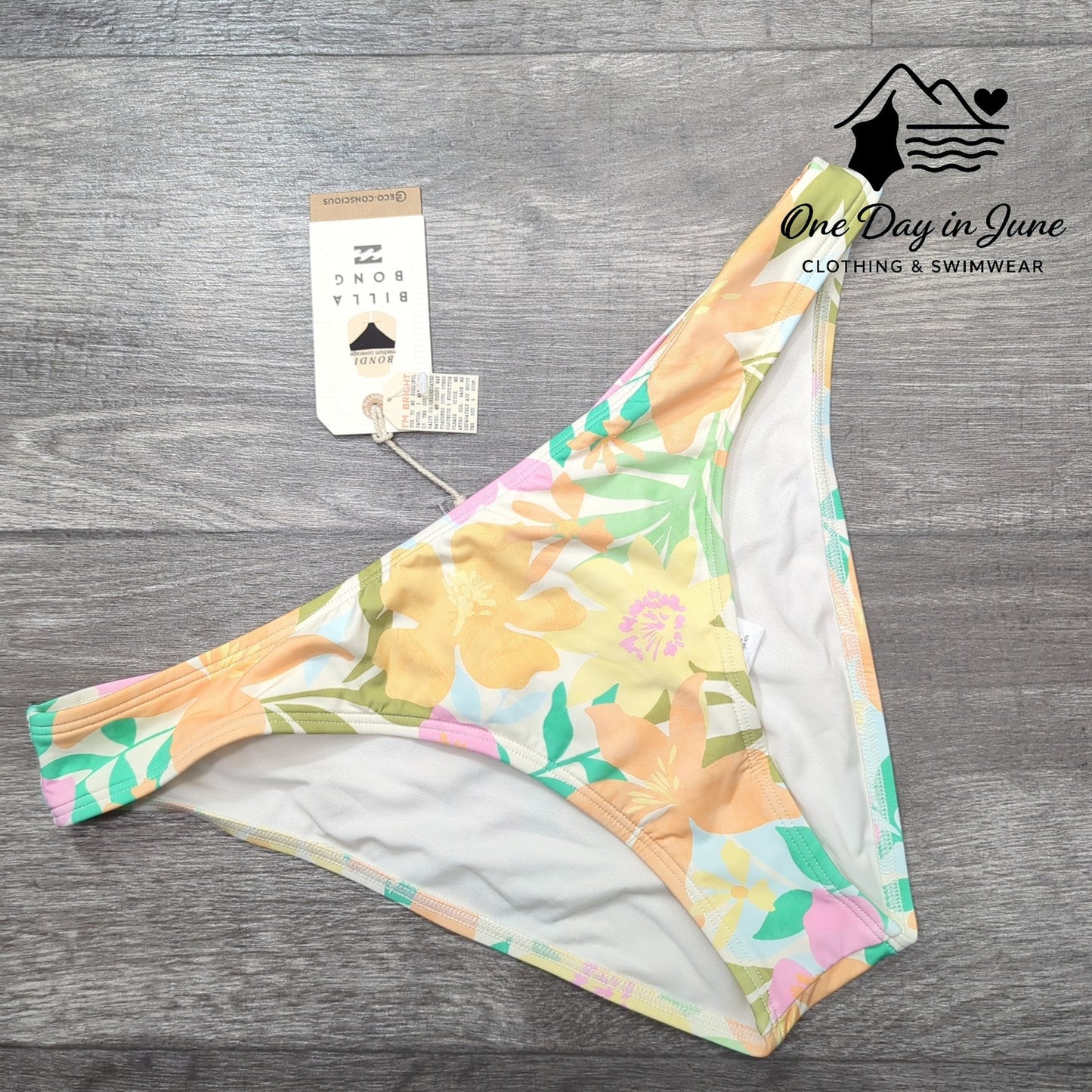 Billabong Sweet Aloha Bondi Bikini Bottom Size XL