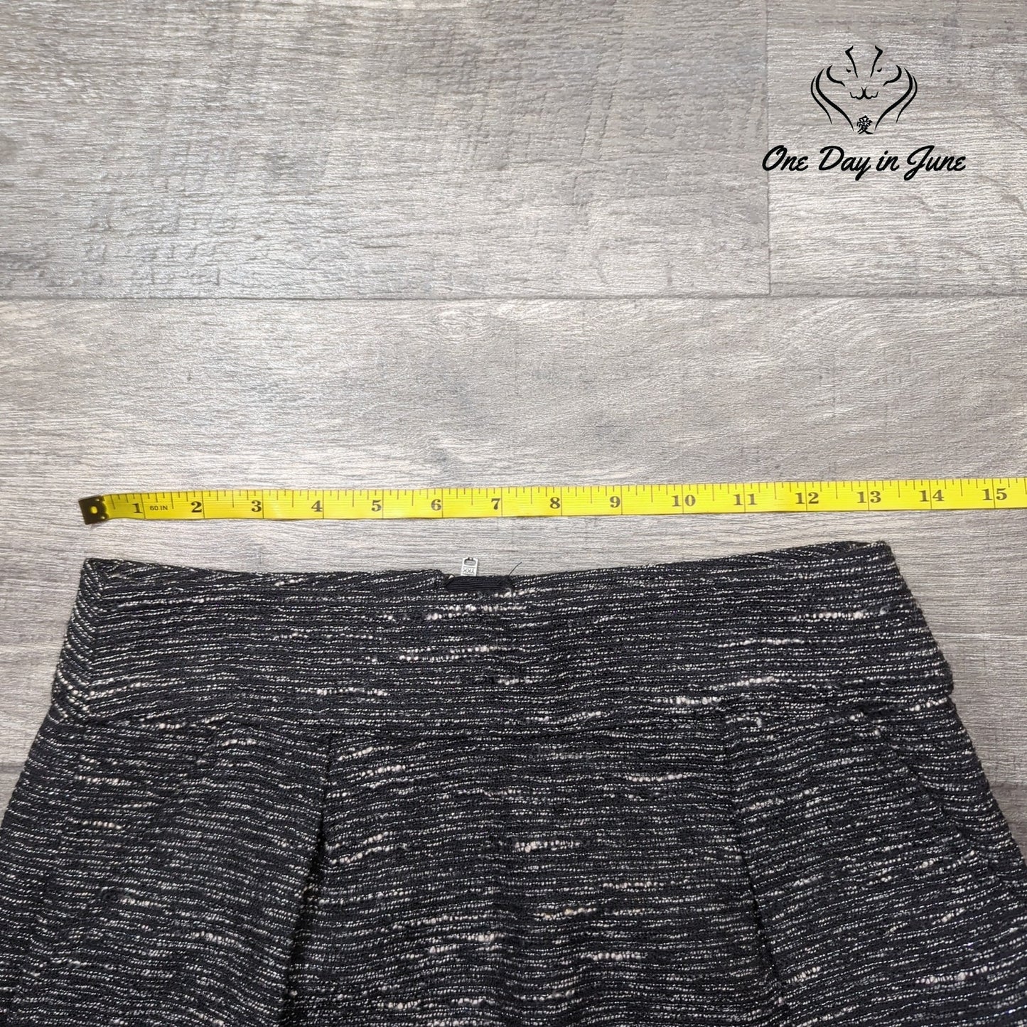 Loft Petite Textured Mini Skirt Size 00P
