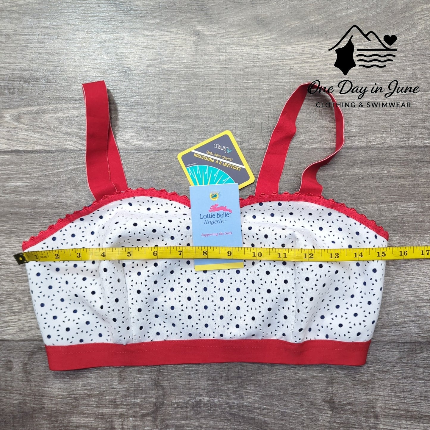Lottie Belle Bikini Top Size M