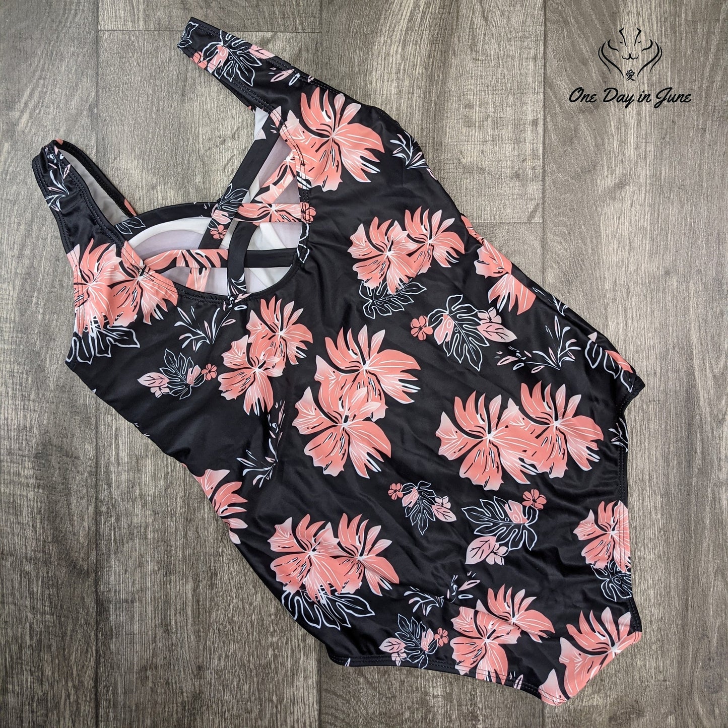Amzbrly Cage Back One Piece Size L