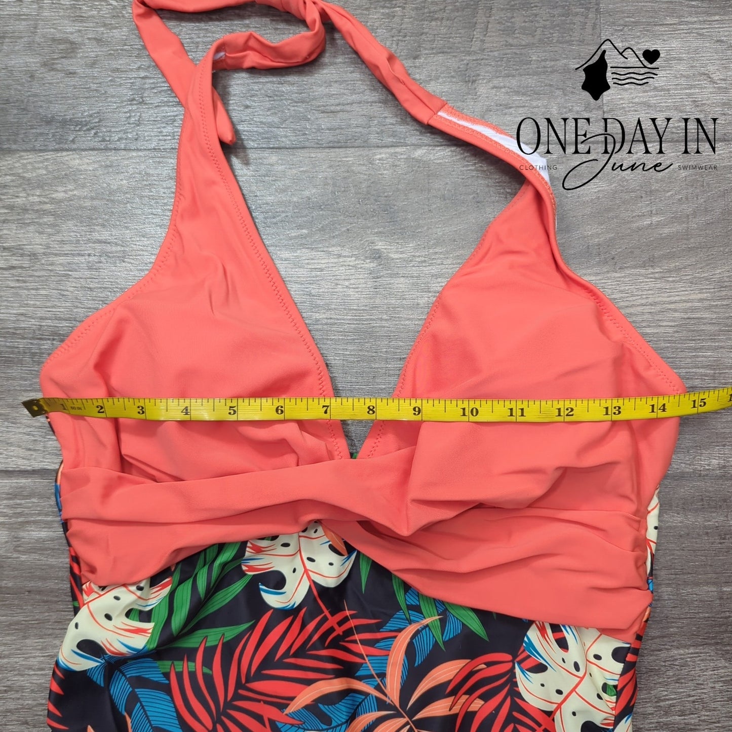Suuksess Halter Tummy Control One Piece Swimsuit Size L