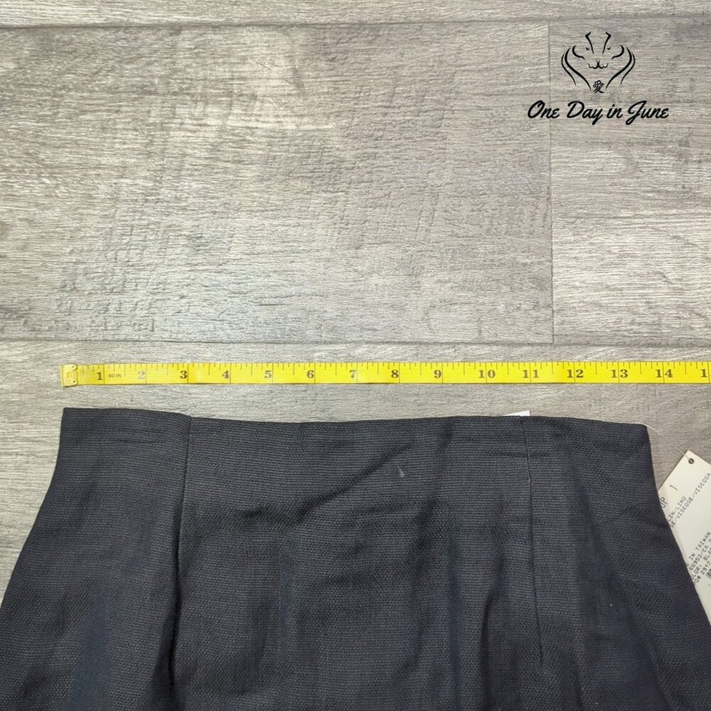 theomiles Petite Linen Lined Pencil Skirt Size 8P