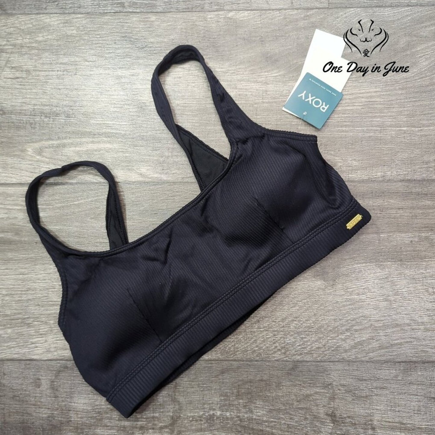 Roxy Mind of Freedom Bralette Bikini Top Size L