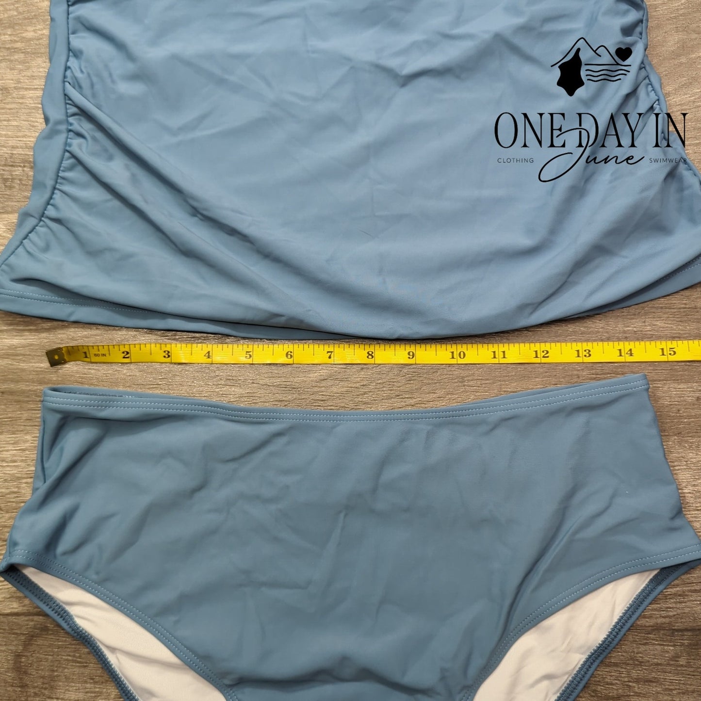 Zaful Cross Front Keyhole Tankini Swimsuit Size L